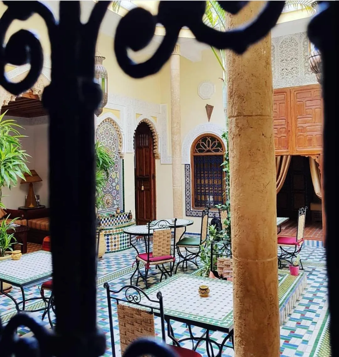 Patio in Riad Dar Zouhour