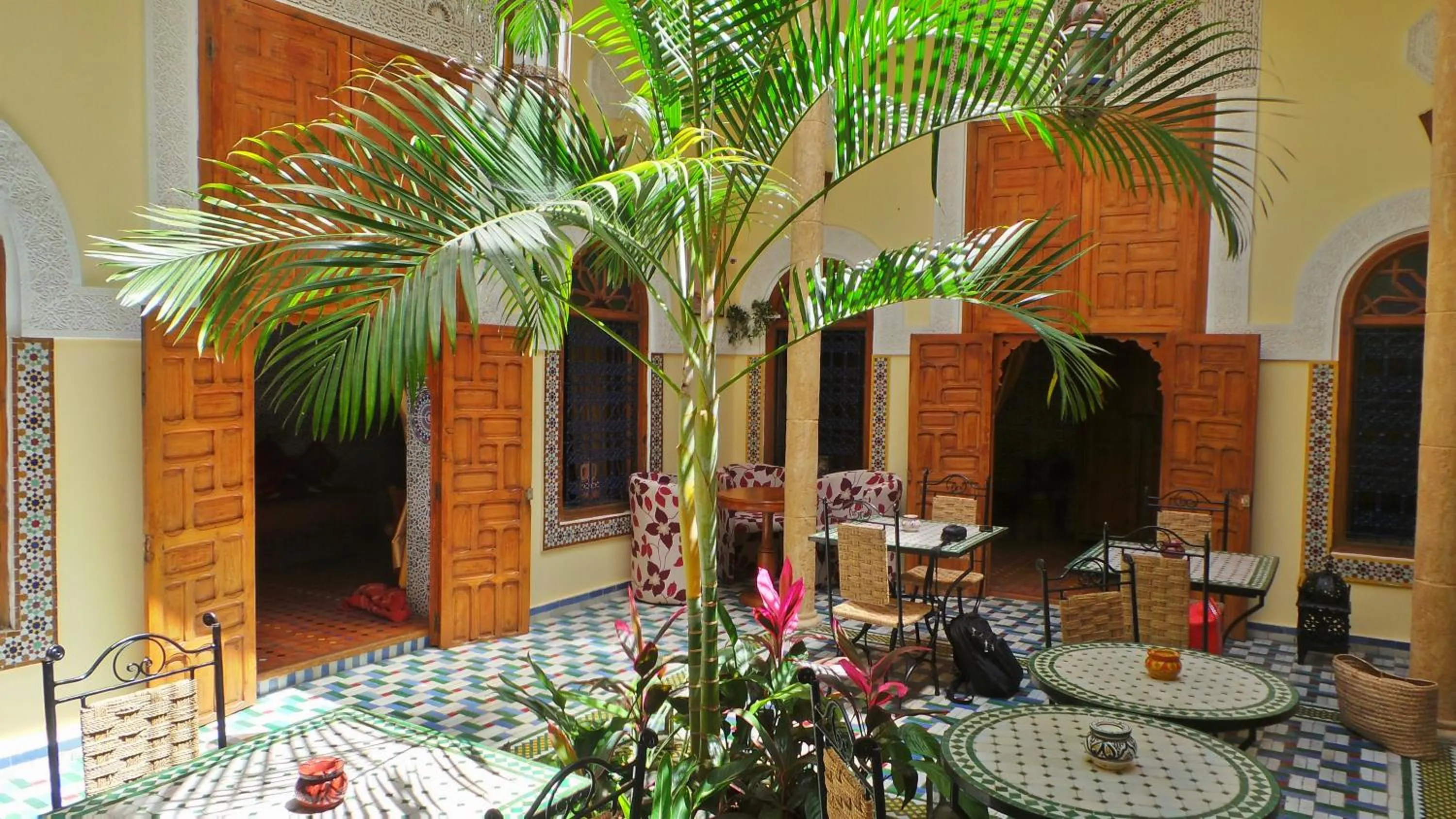 Patio in Riad Dar Zouhour