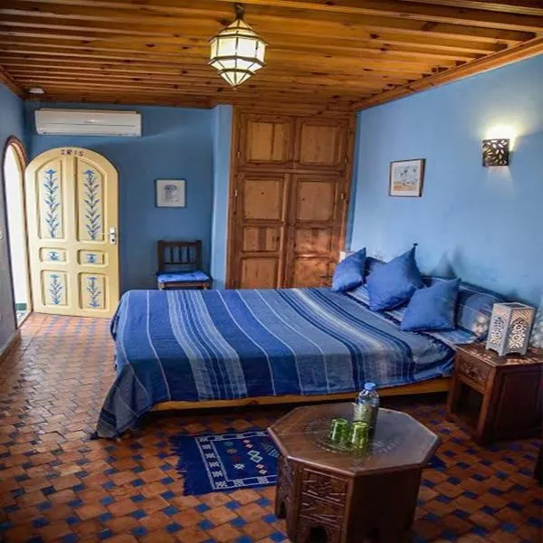 Bed in Riad Dar Zouhour