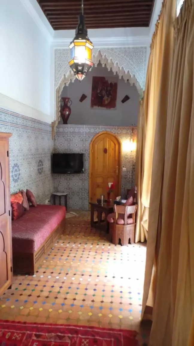 Bed in Riad Dar Zouhour