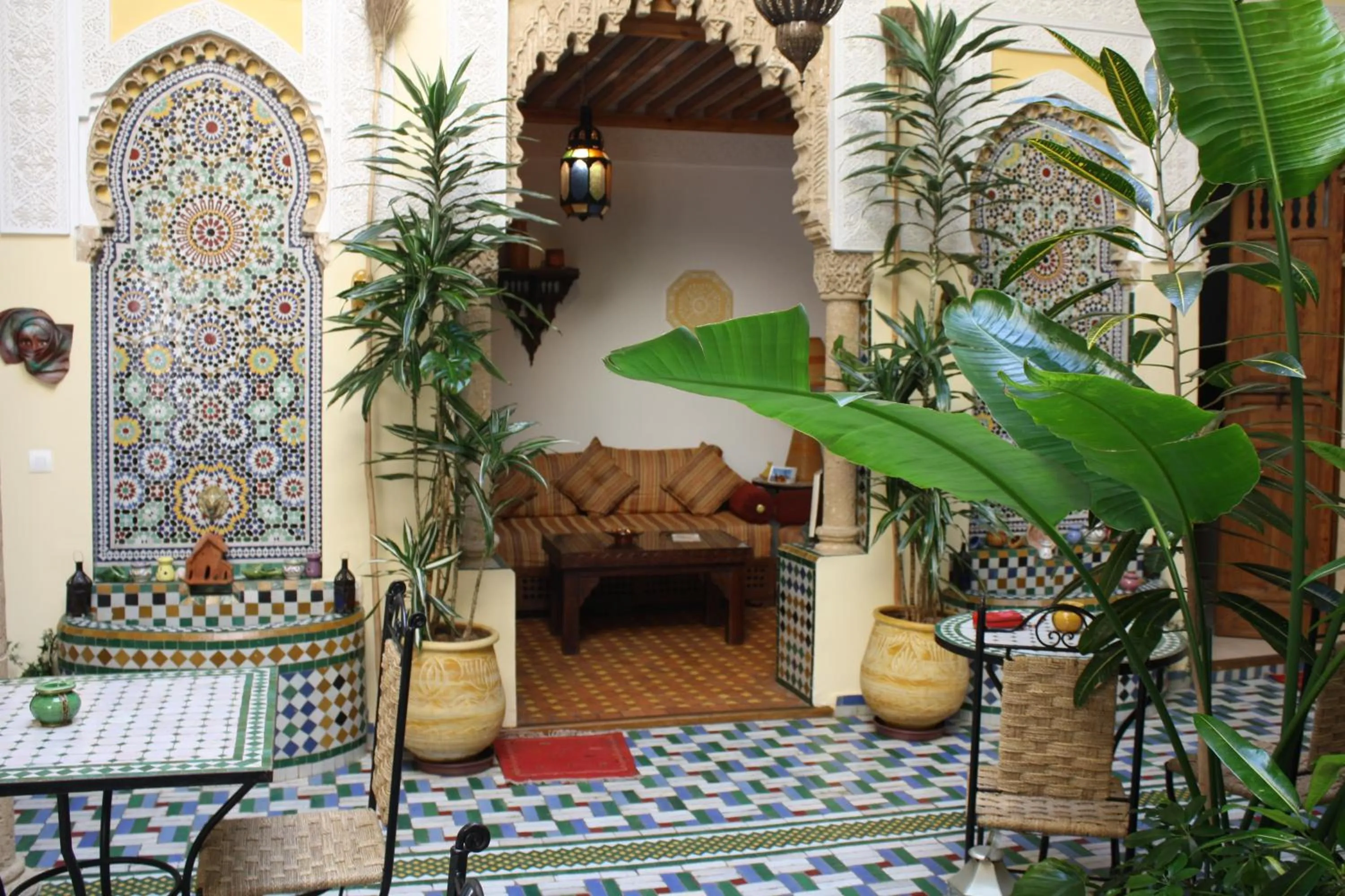 Patio in Riad Dar Zouhour