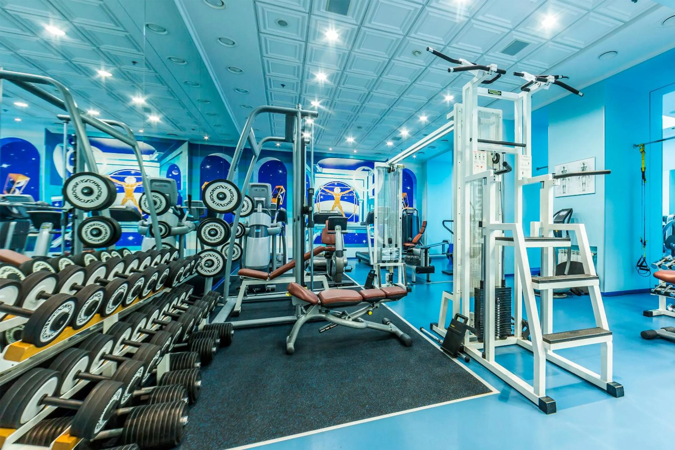 Fitness centre/facilities in Premier Palace Hotel Kyiv
