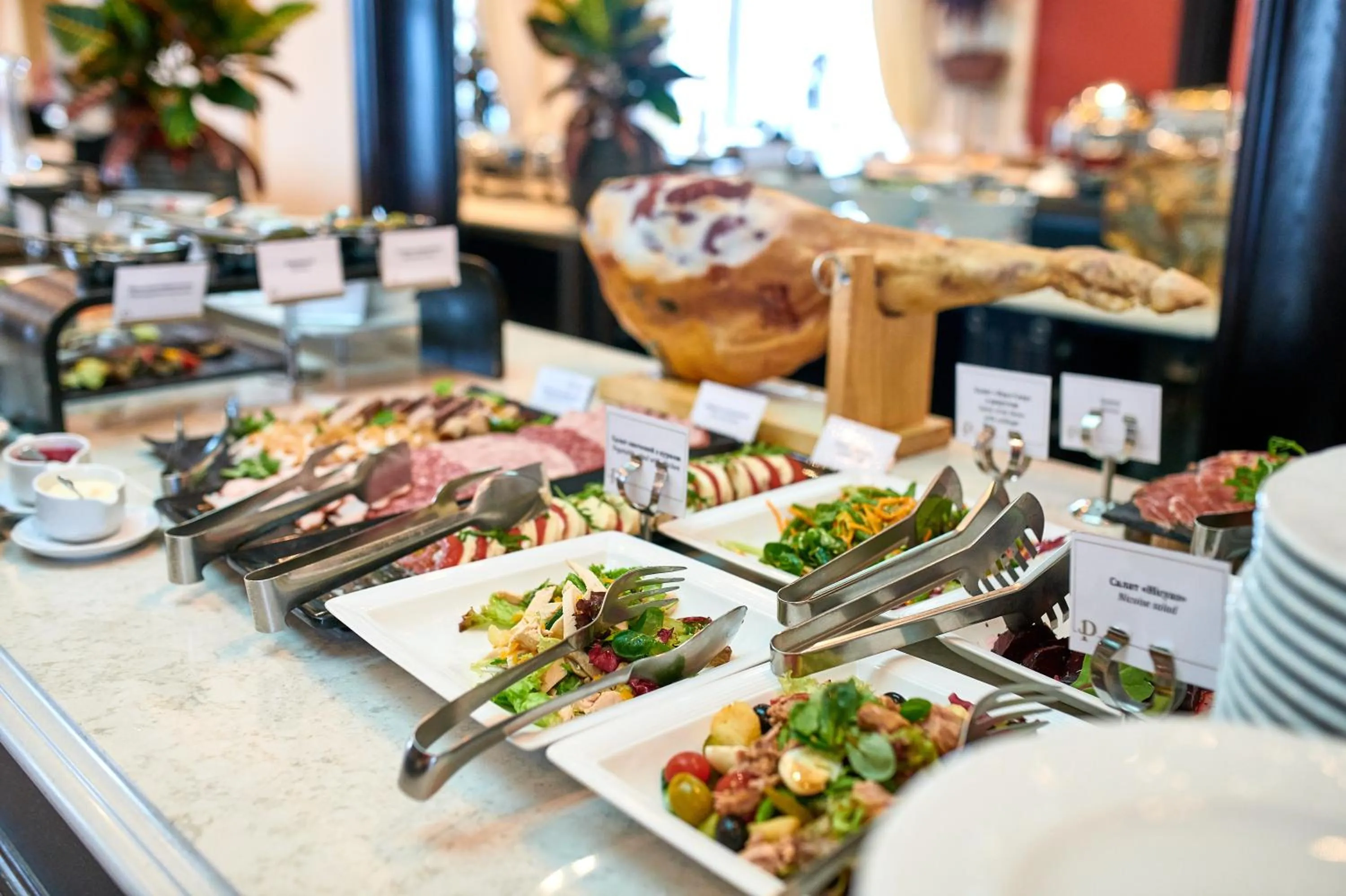 Breakfast in Premier Palace Hotel Kyiv