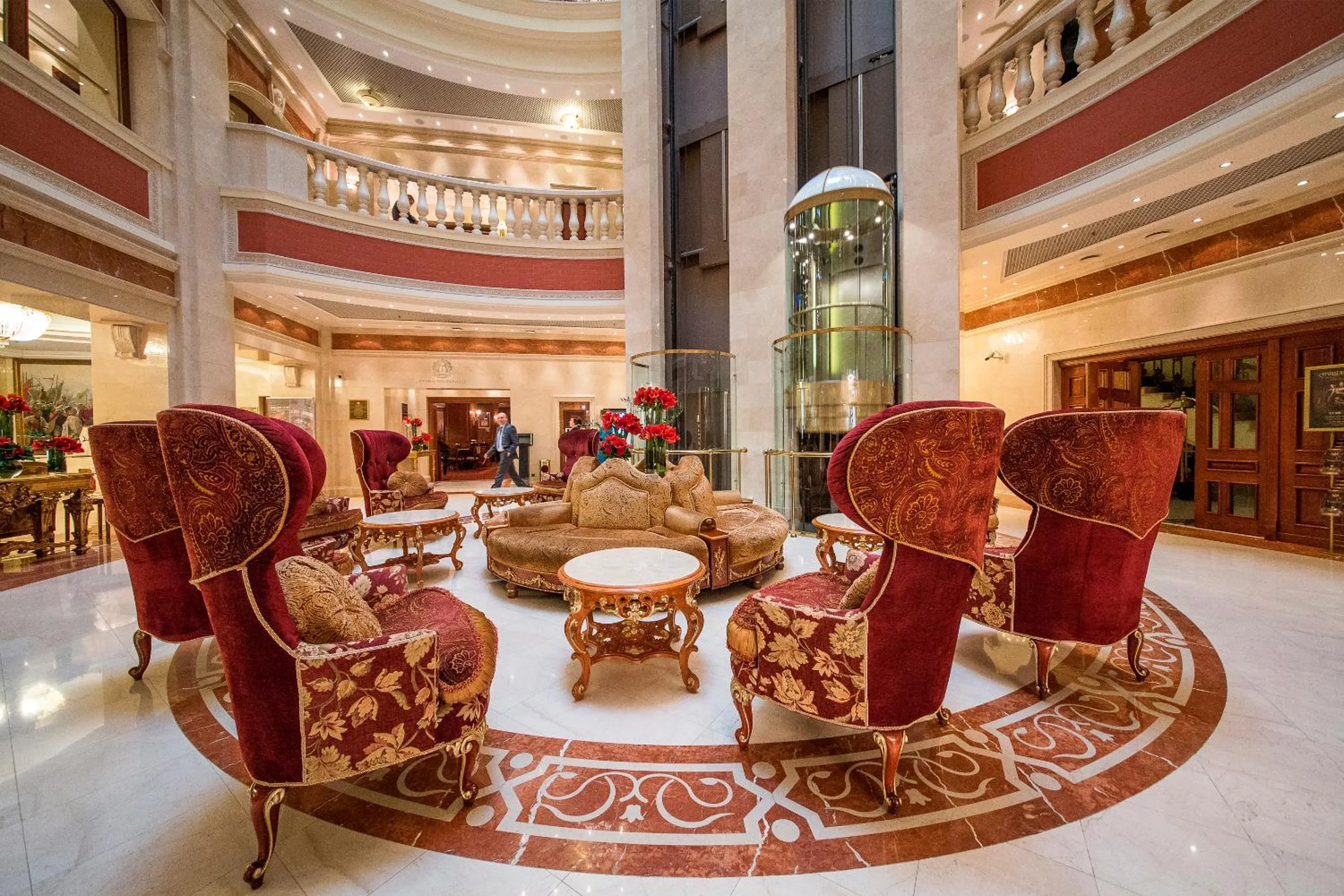 Lobby or reception in Premier Palace Hotel Kyiv