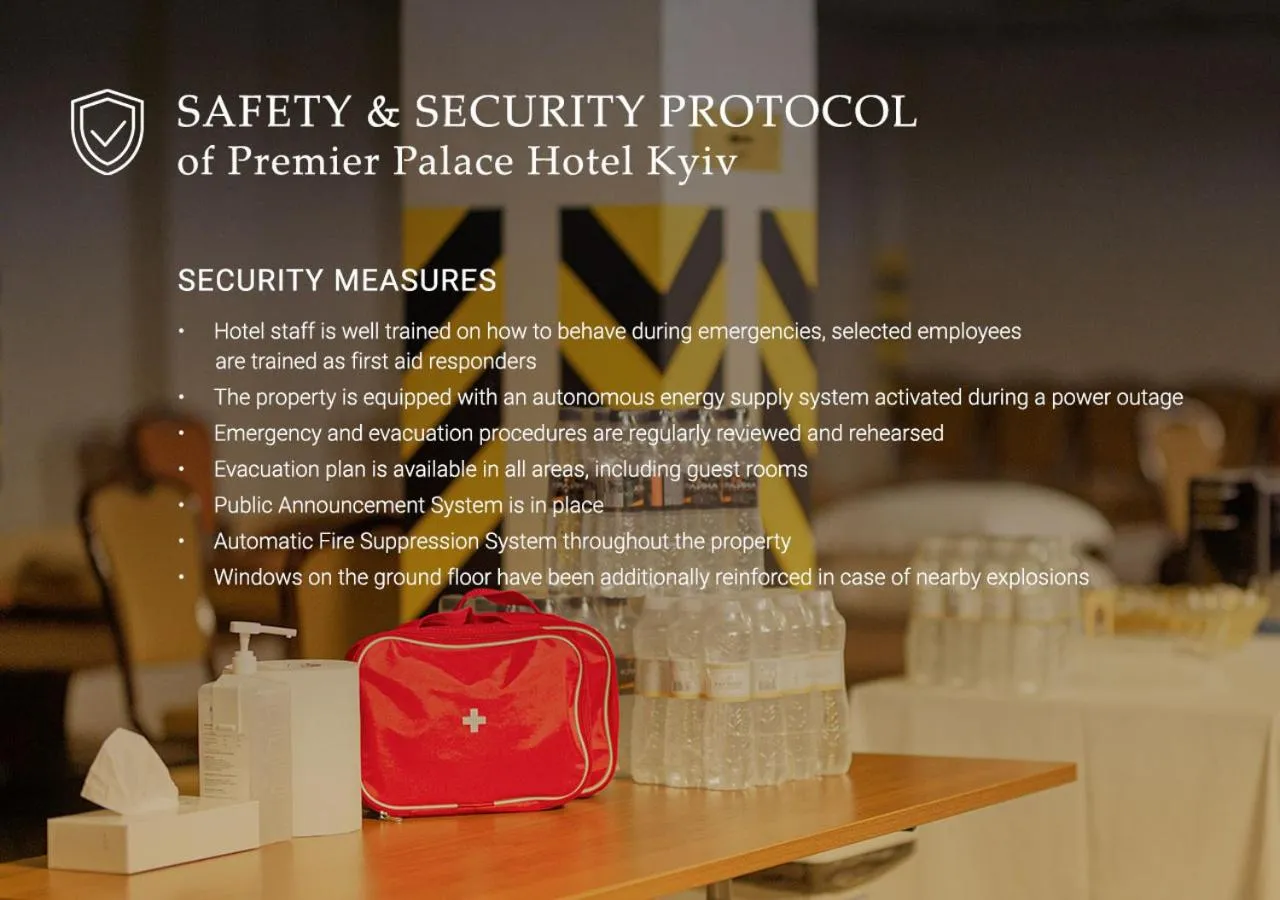 Property building in Premier Palace Hotel Kyiv
