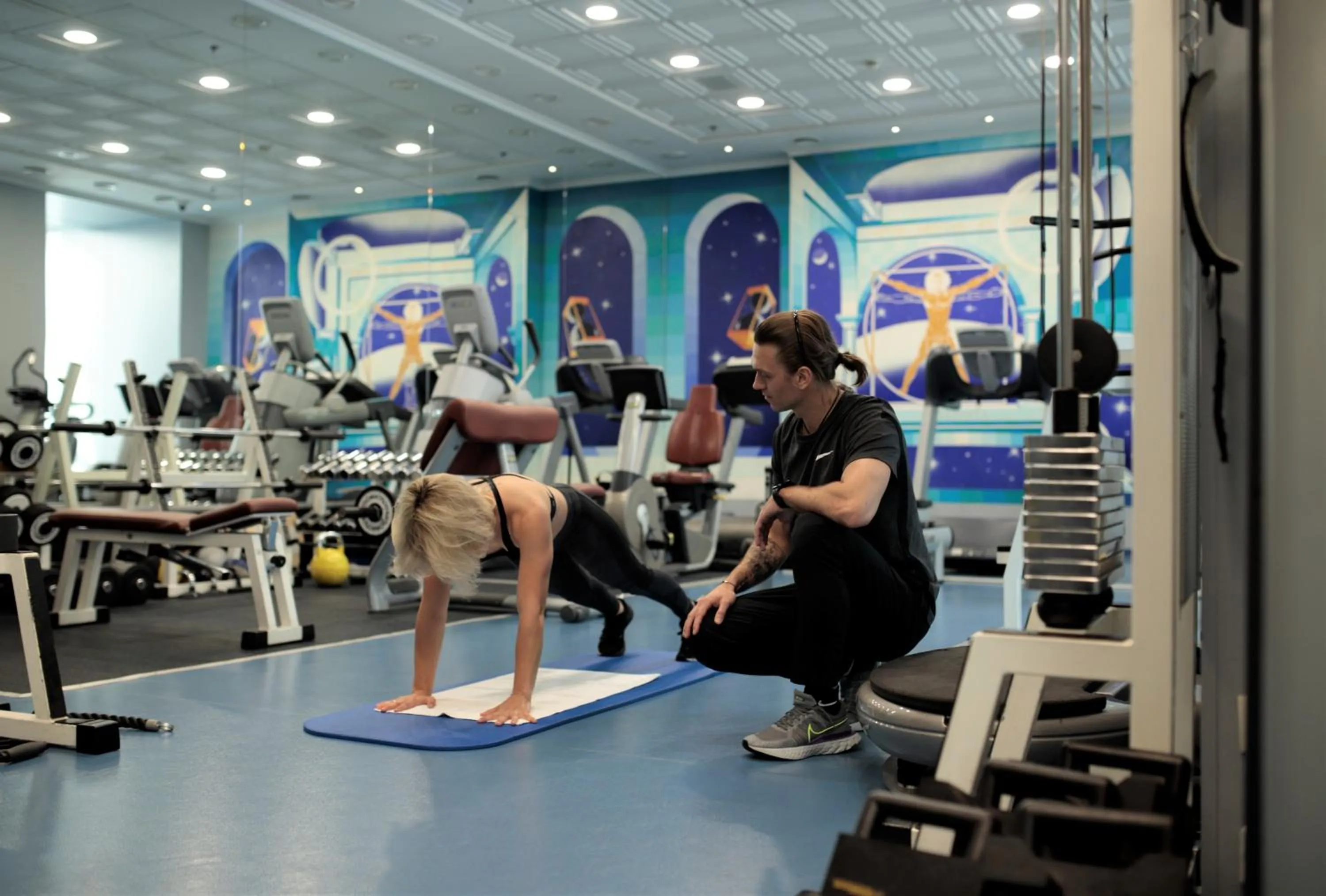 Fitness centre/facilities in Premier Palace Hotel Kyiv