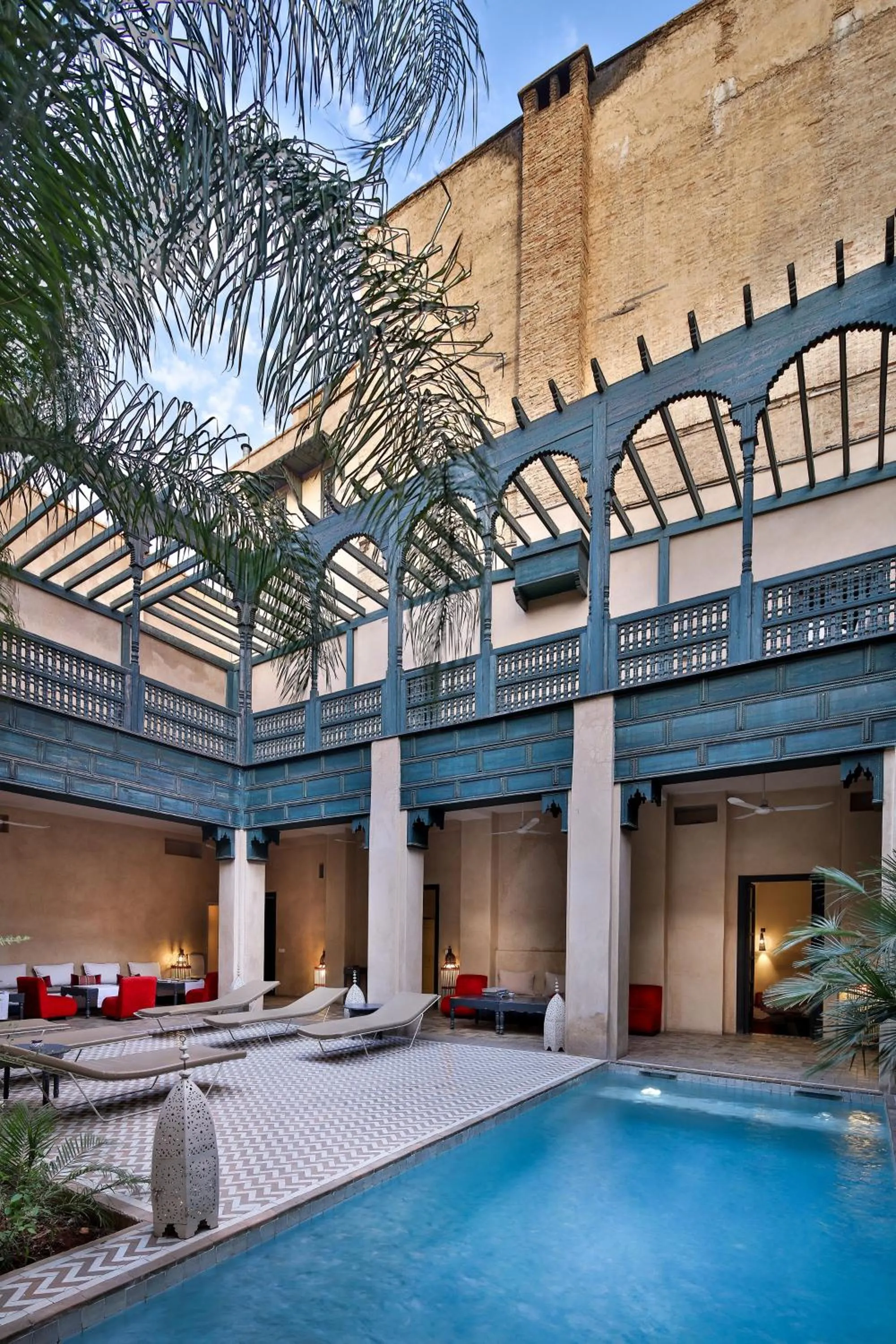 Patio in Hotel & Spa Dar Bensouda