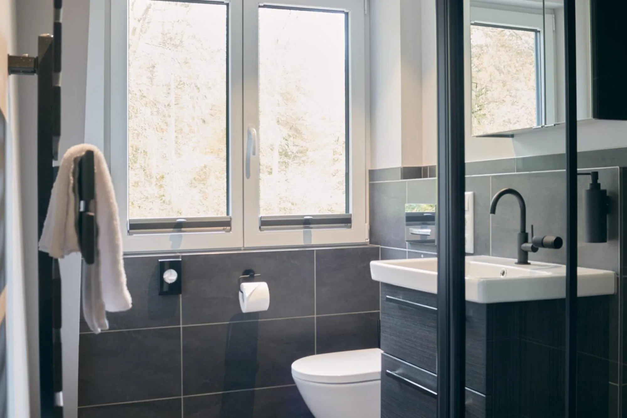 Shower in Boutique Hotel Waldwiese