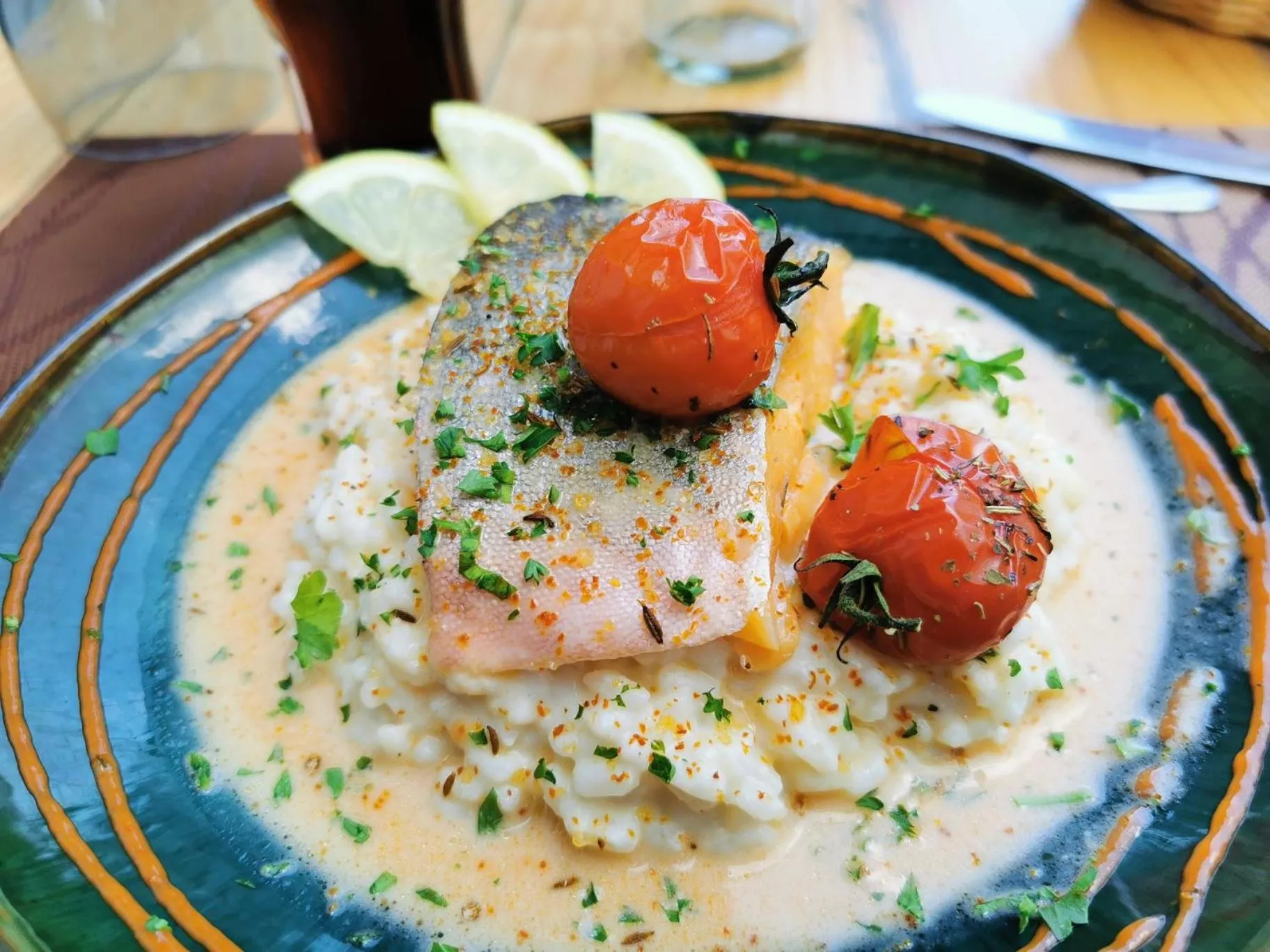 Food and drinks in Chambre indépendante Au Relais Normand