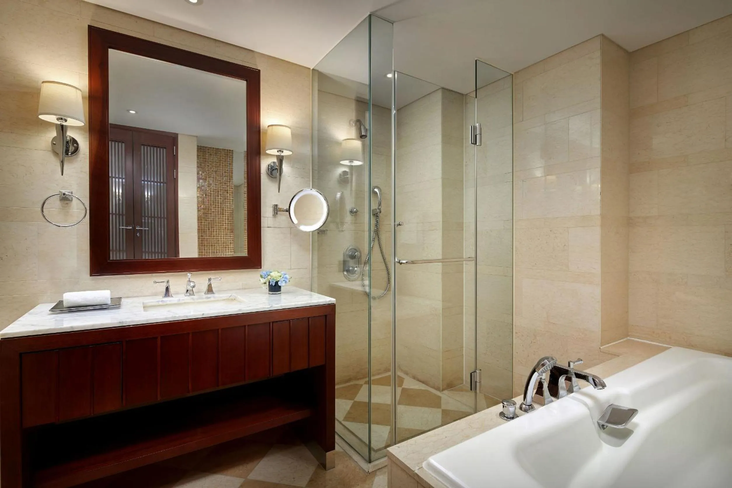 Bathroom in Lotte Hotel World