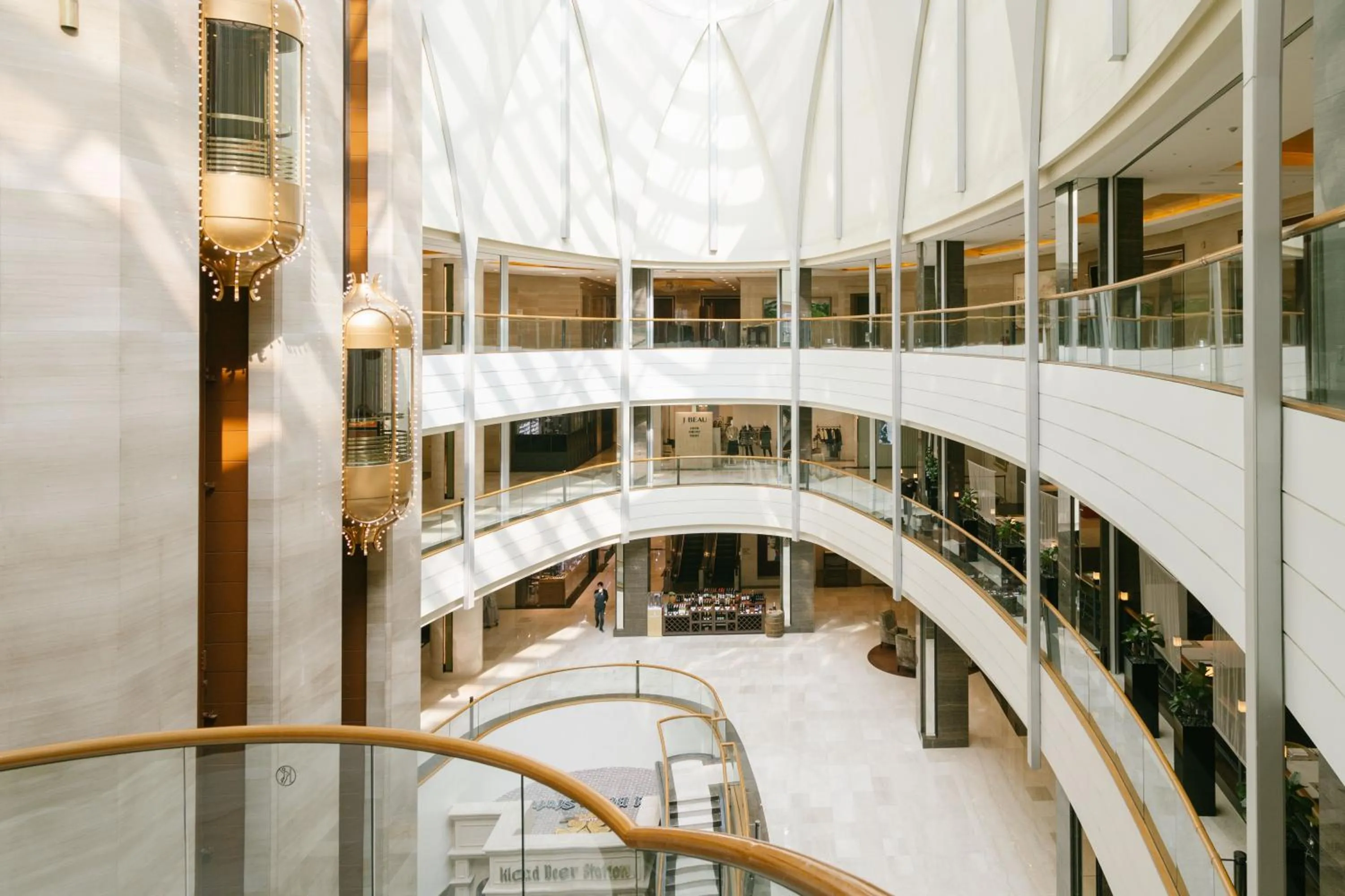 Lobby or reception in Lotte Hotel World
