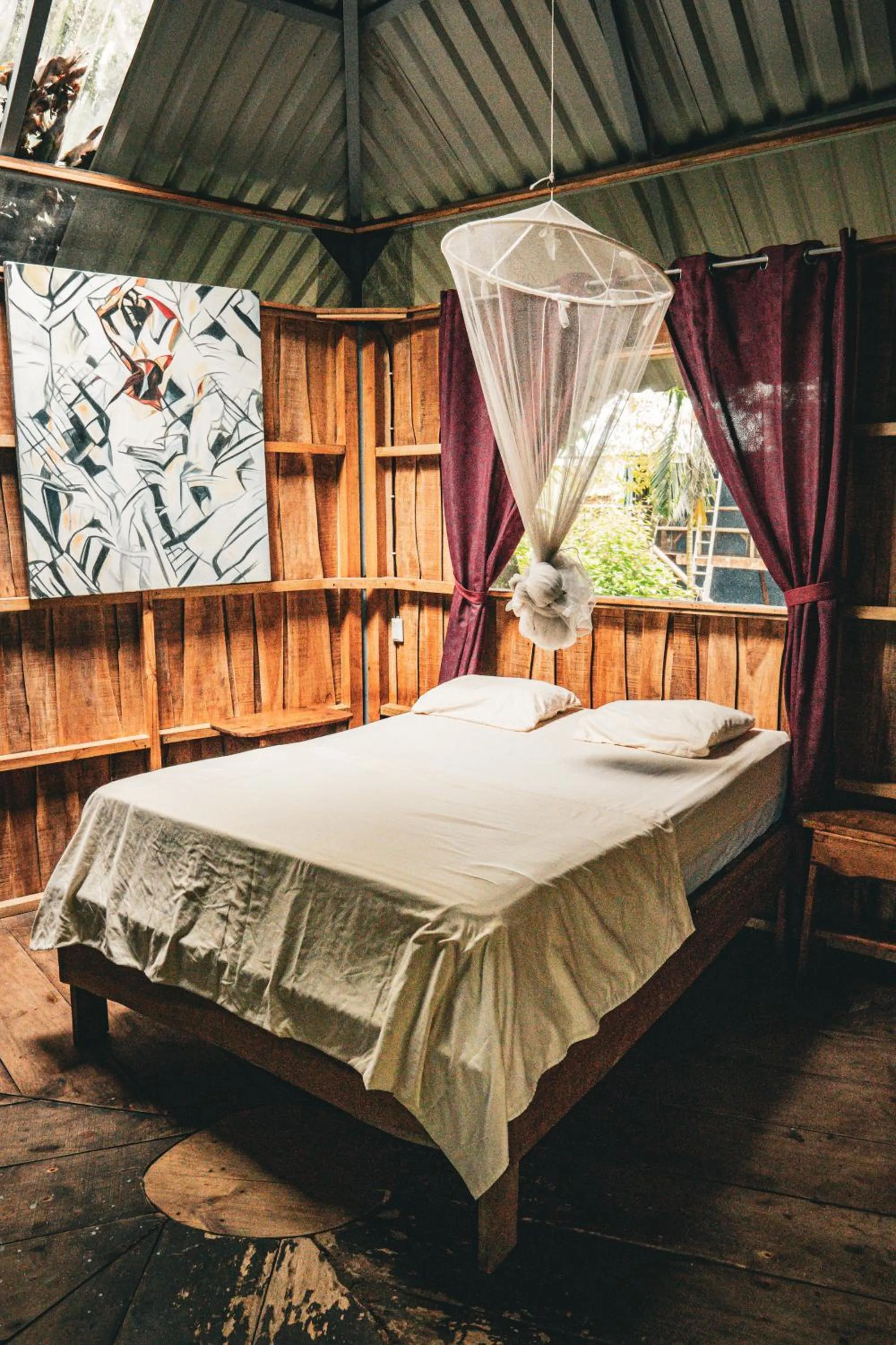 Bed in Flutterby House Hostel