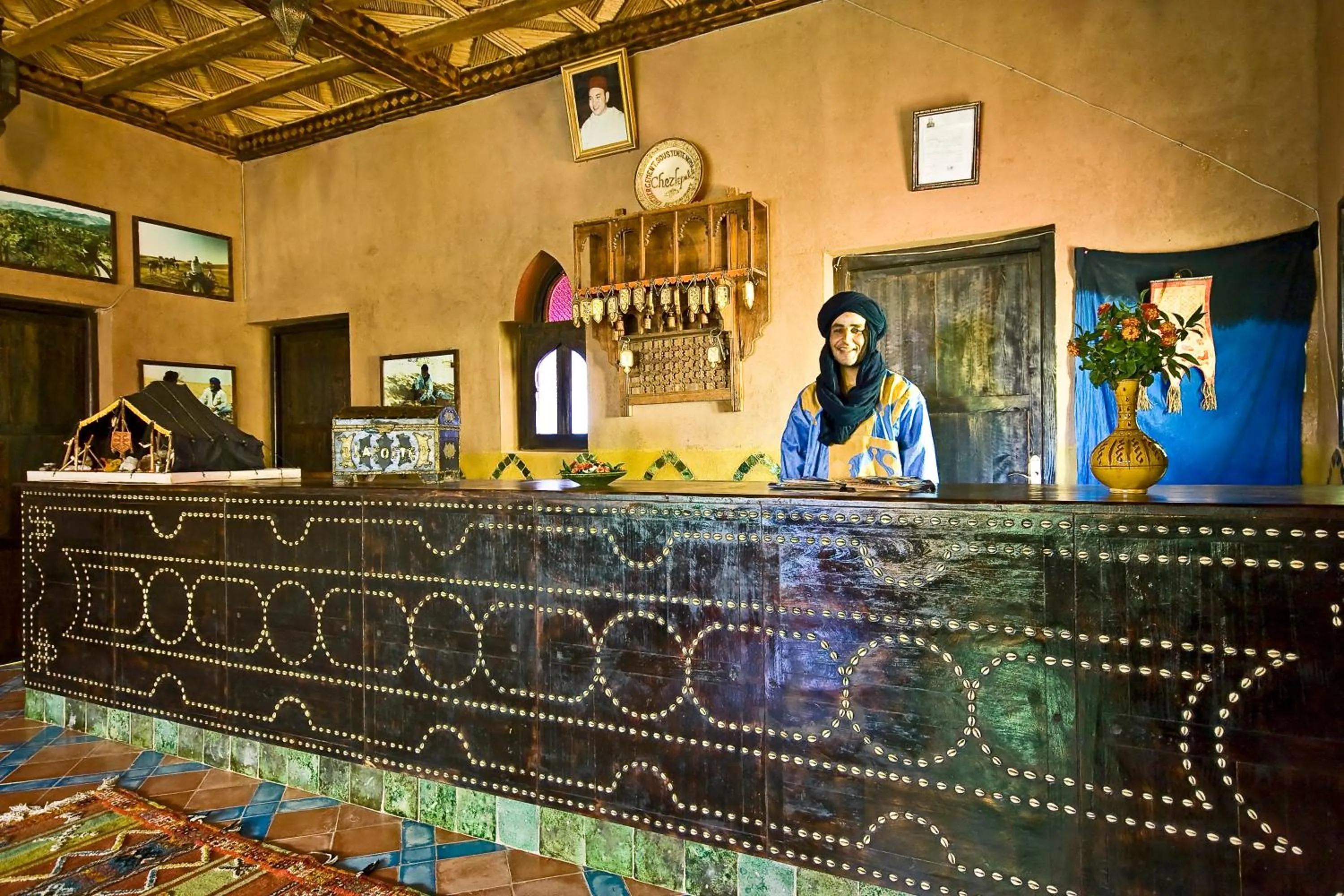 Banquet/Function facilities in Chez Le Pacha - Authentic Sahara Hotel Mhamid