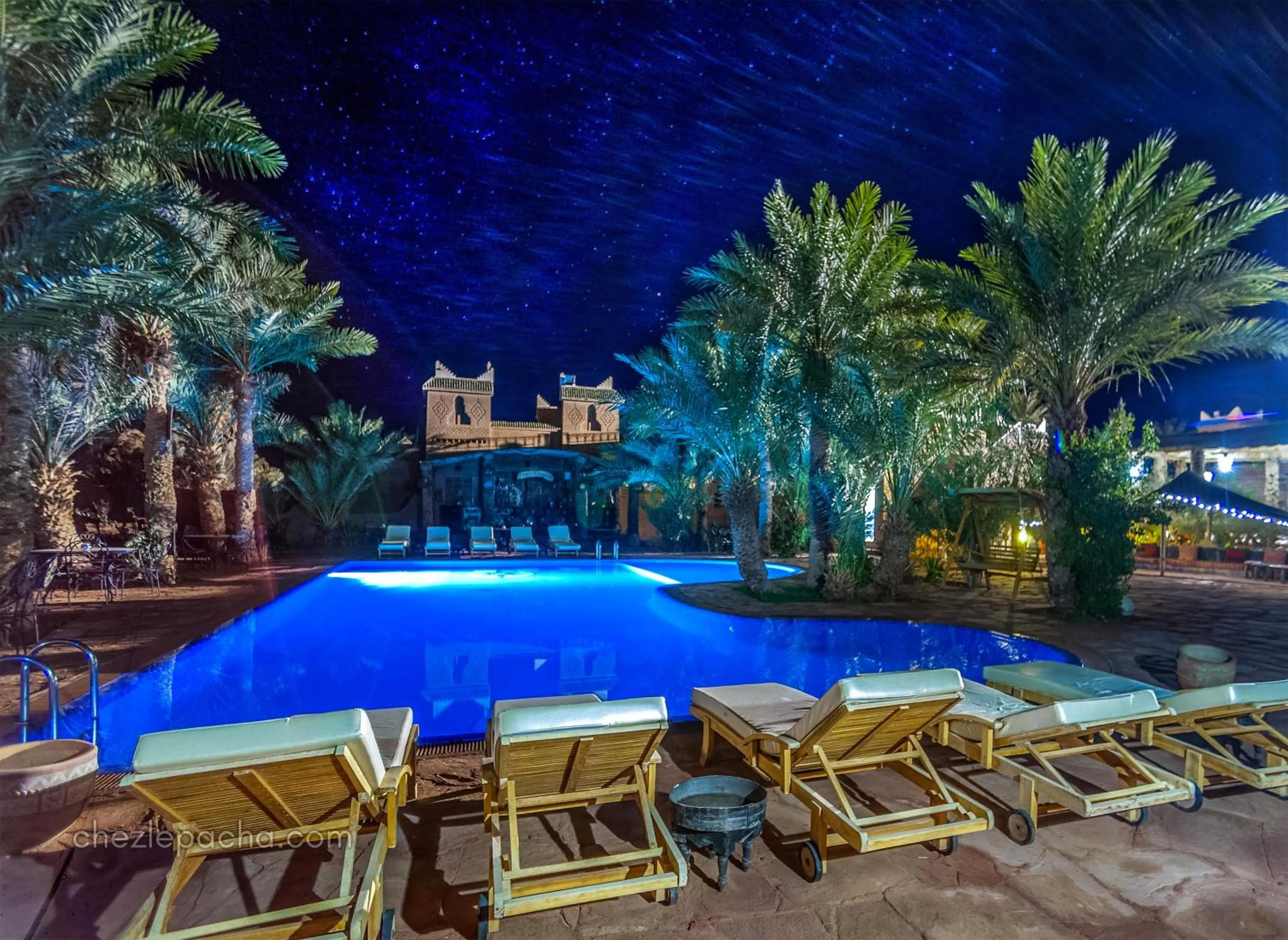 Night in Chez Le Pacha - Authentic Sahara Hotel Mhamid