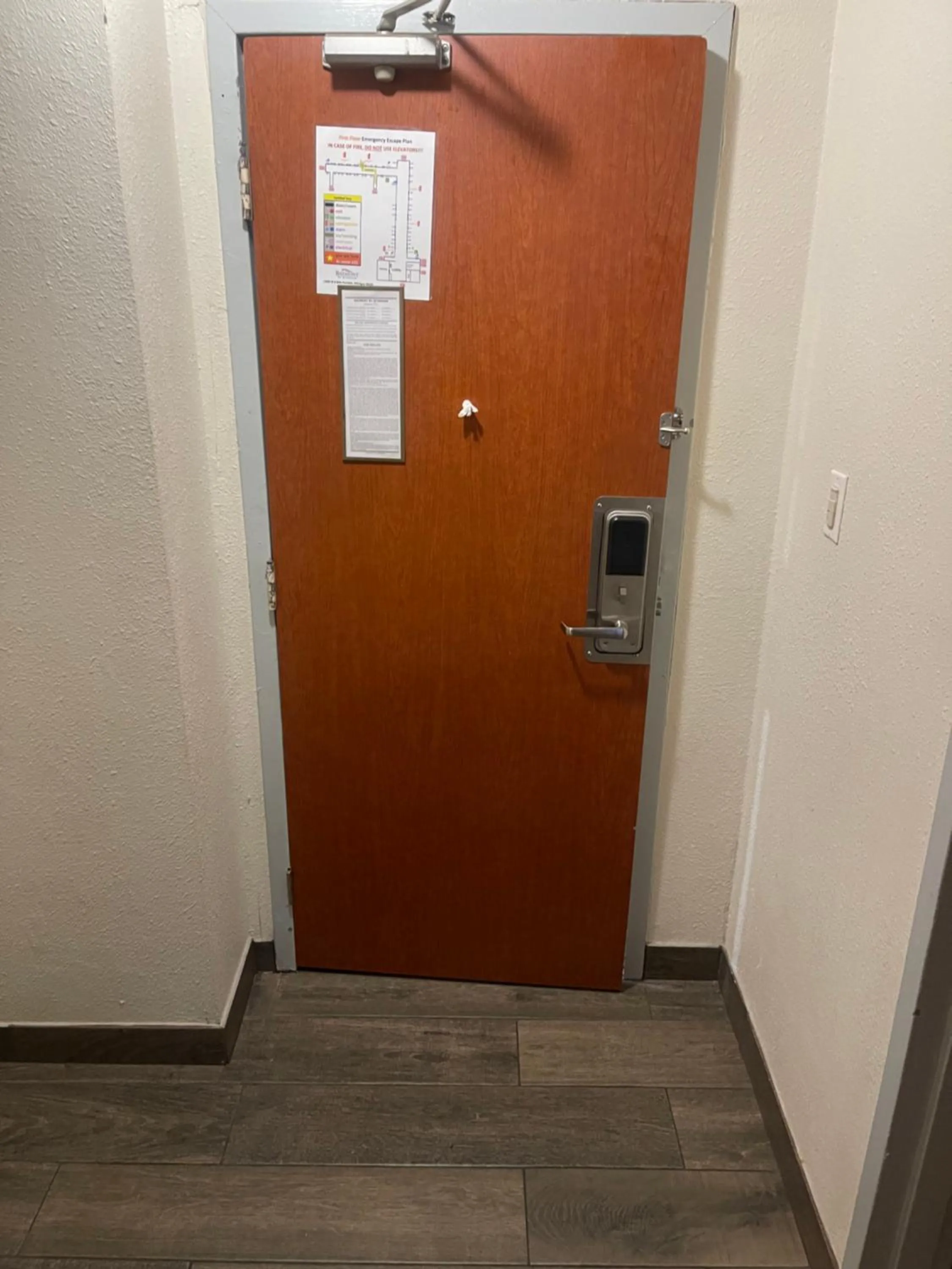 Floor plan in American Inn & Suites