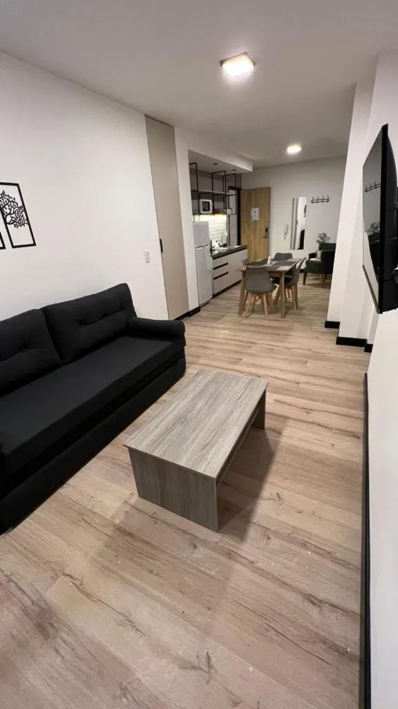 Living room in Distrito A FMA-Coliving