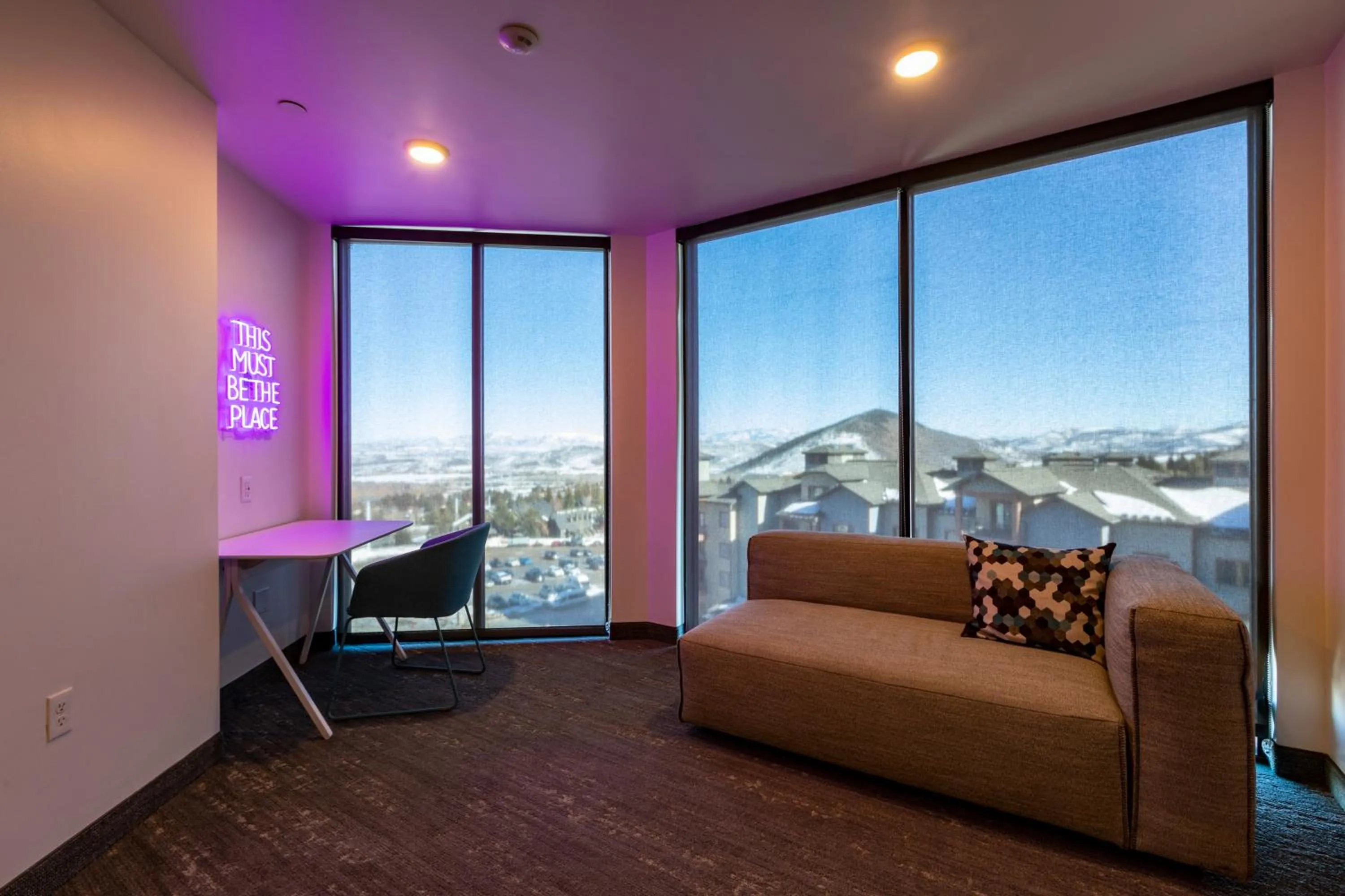 Natural landscape in YotelPAD Park City Unit #432