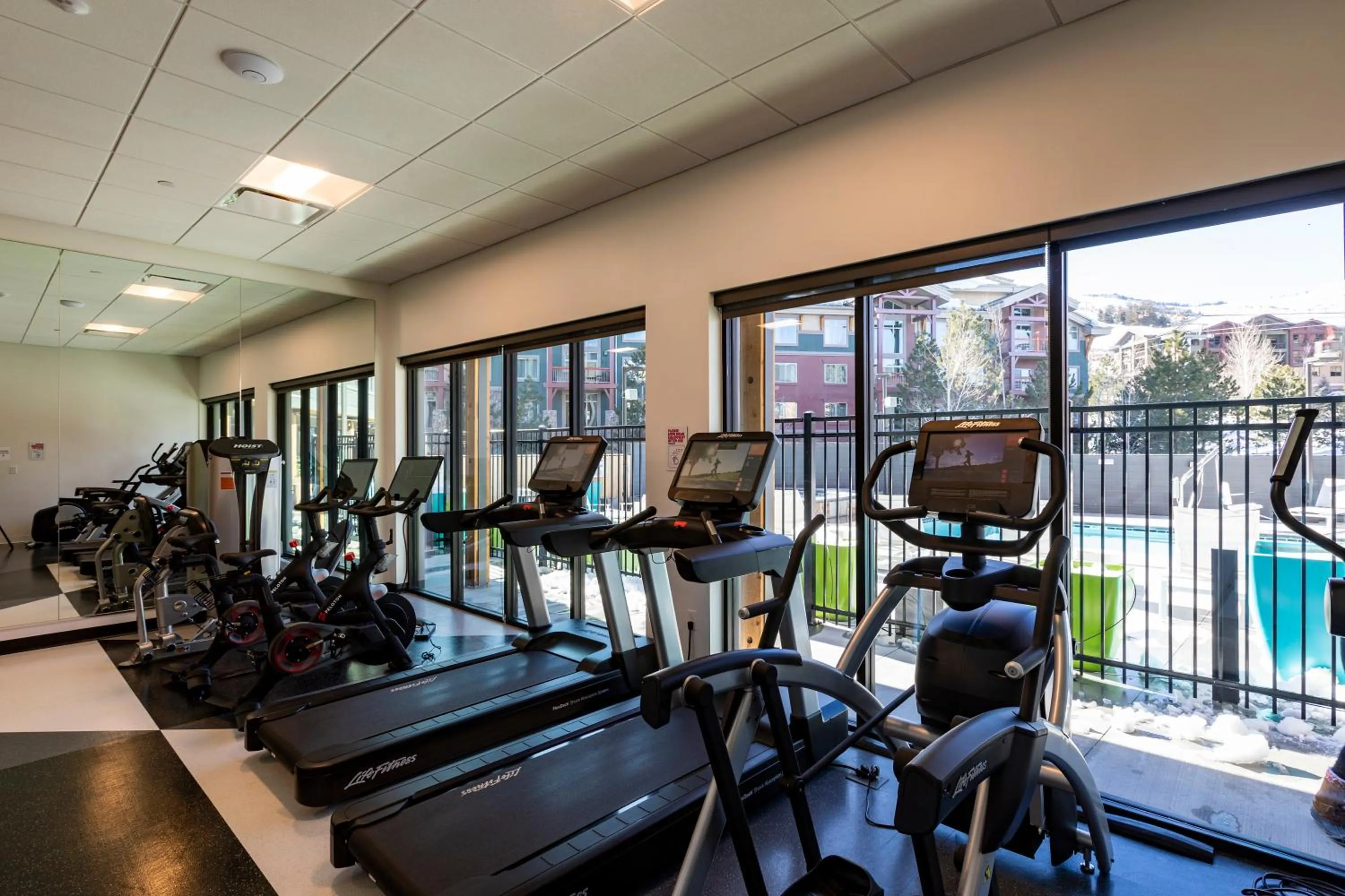 Fitness centre/facilities in YotelPAD Park City Unit #432