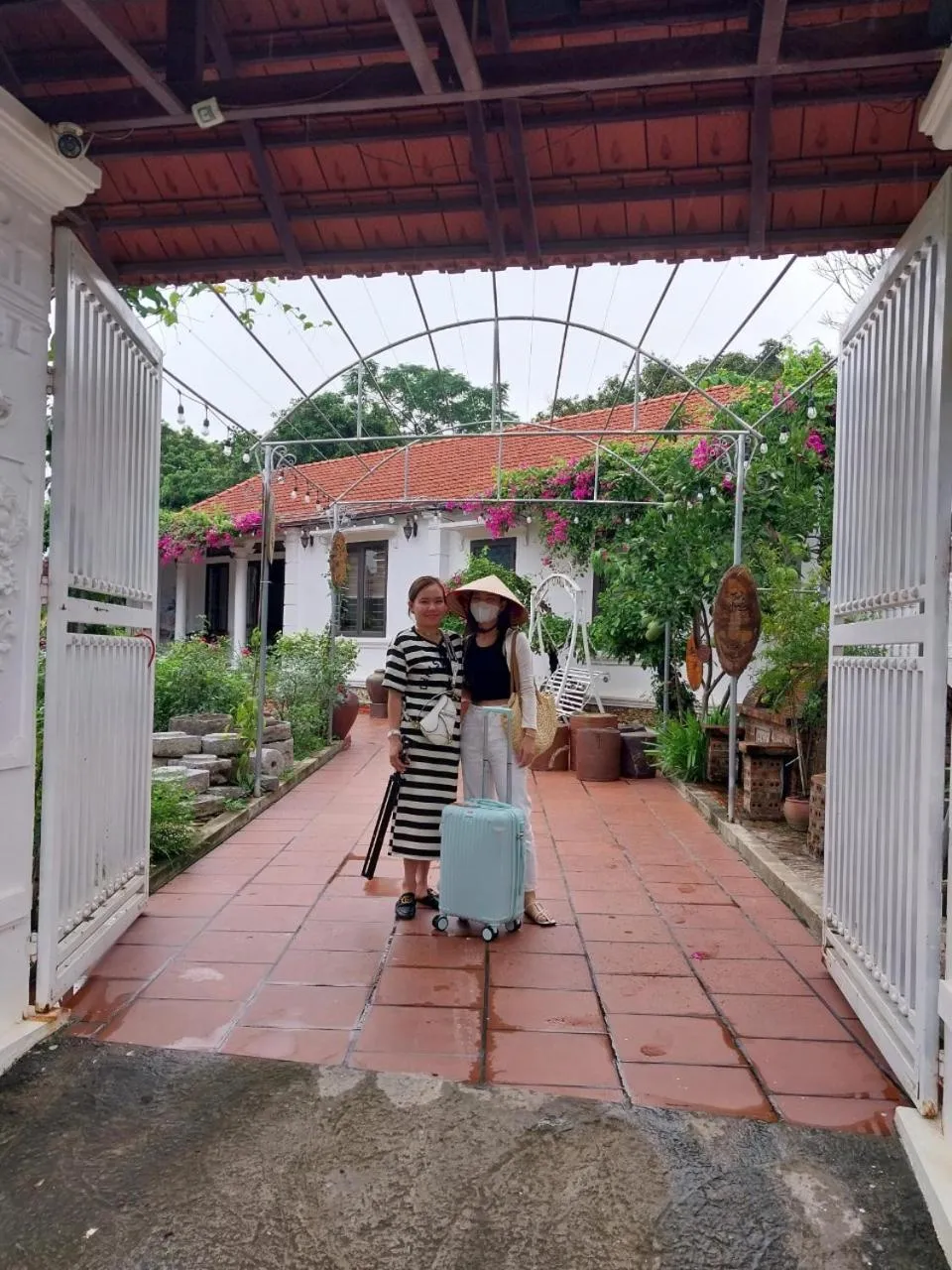 Patio in Nha Xanh Homestay