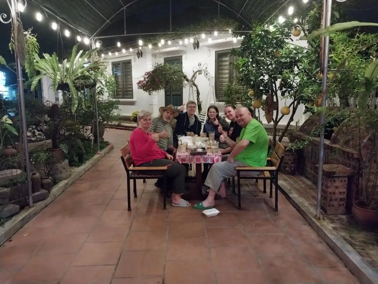 Patio in Nha Xanh Homestay