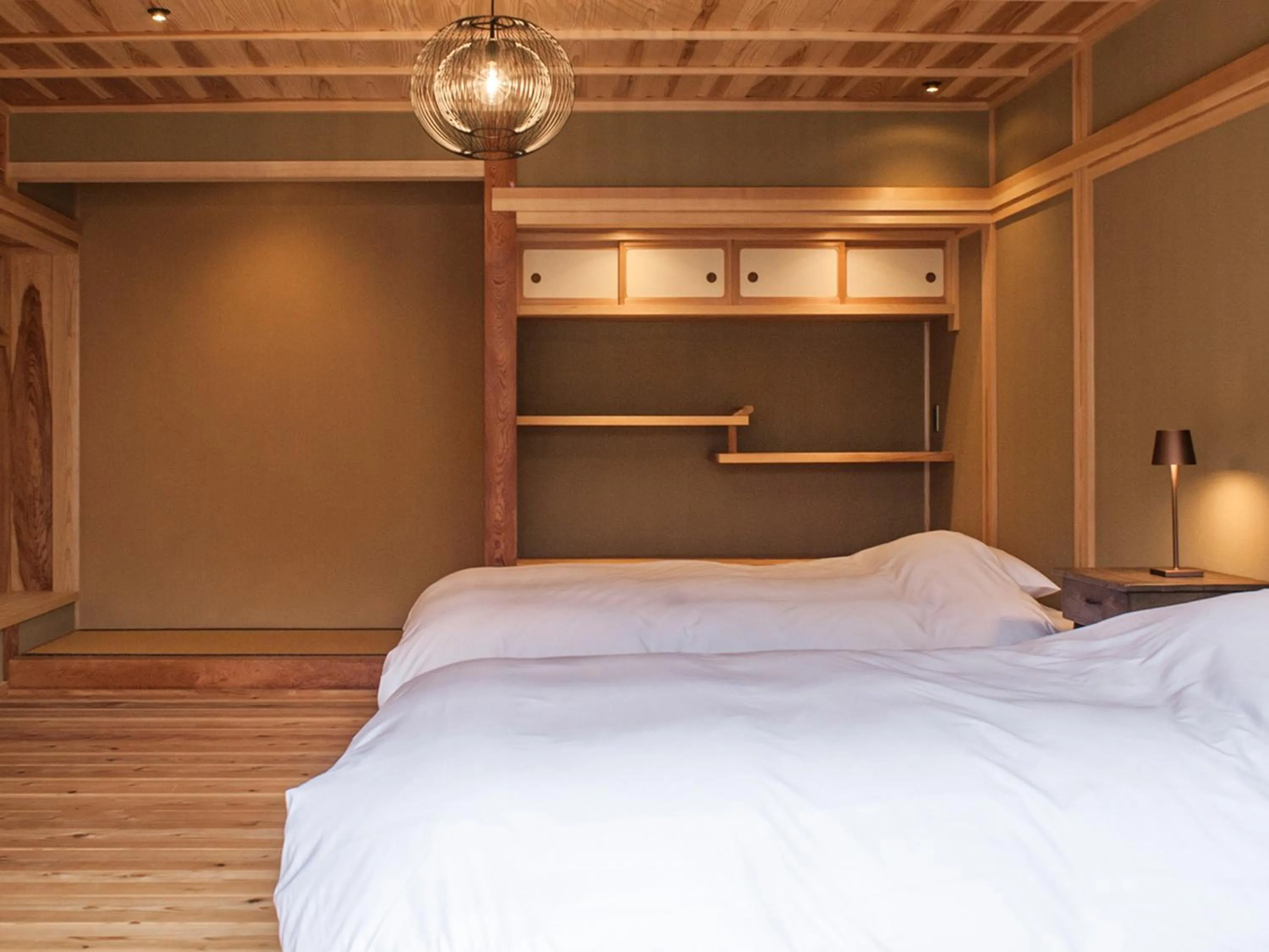 Bedroom, Bed in NIPPONIA Izumo Taisha Shrine Town