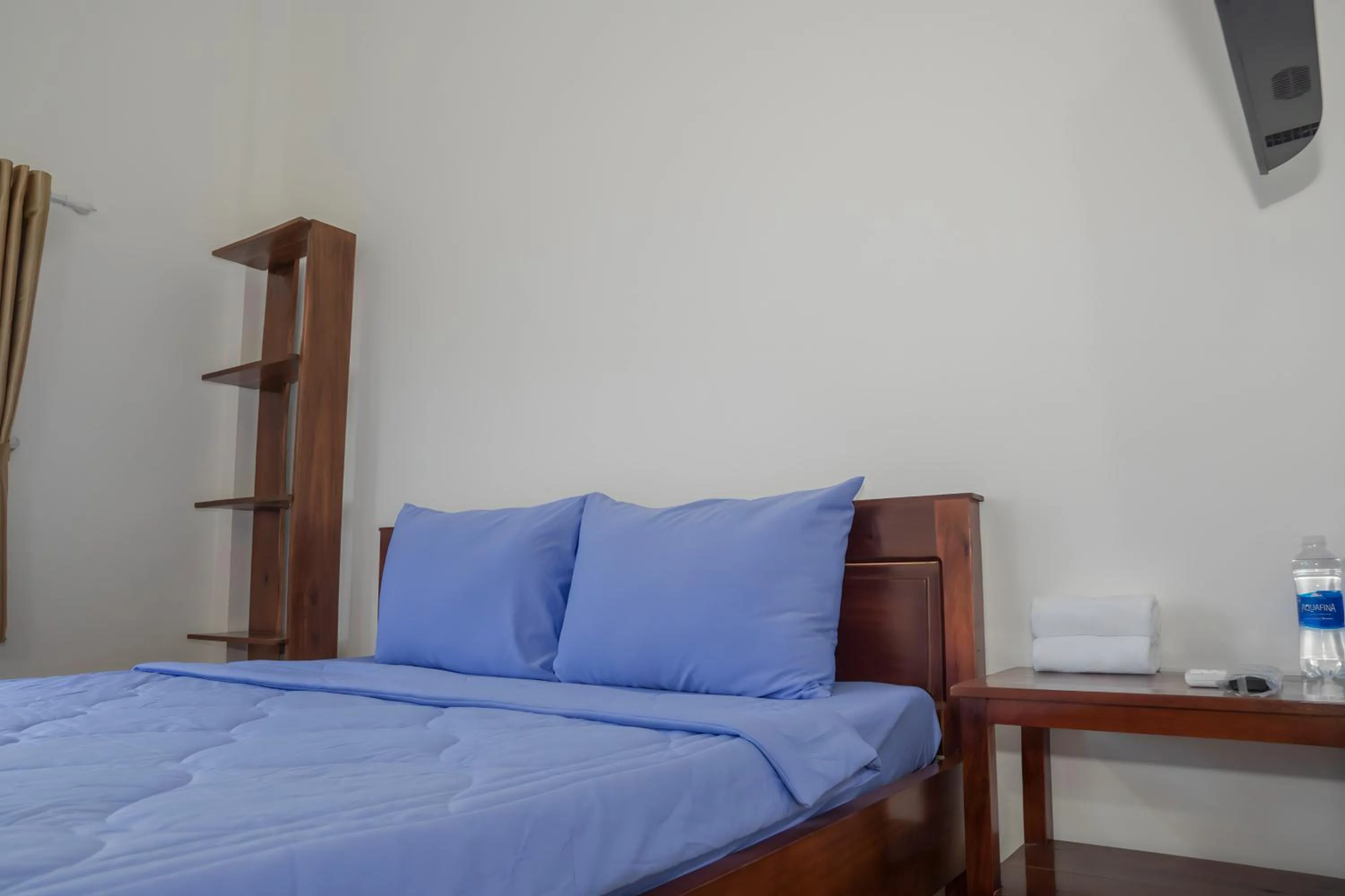 Bed in Nhà Nghỉ Vườn Oải Hương LAVENDER GARDEN GUEST HOUSE