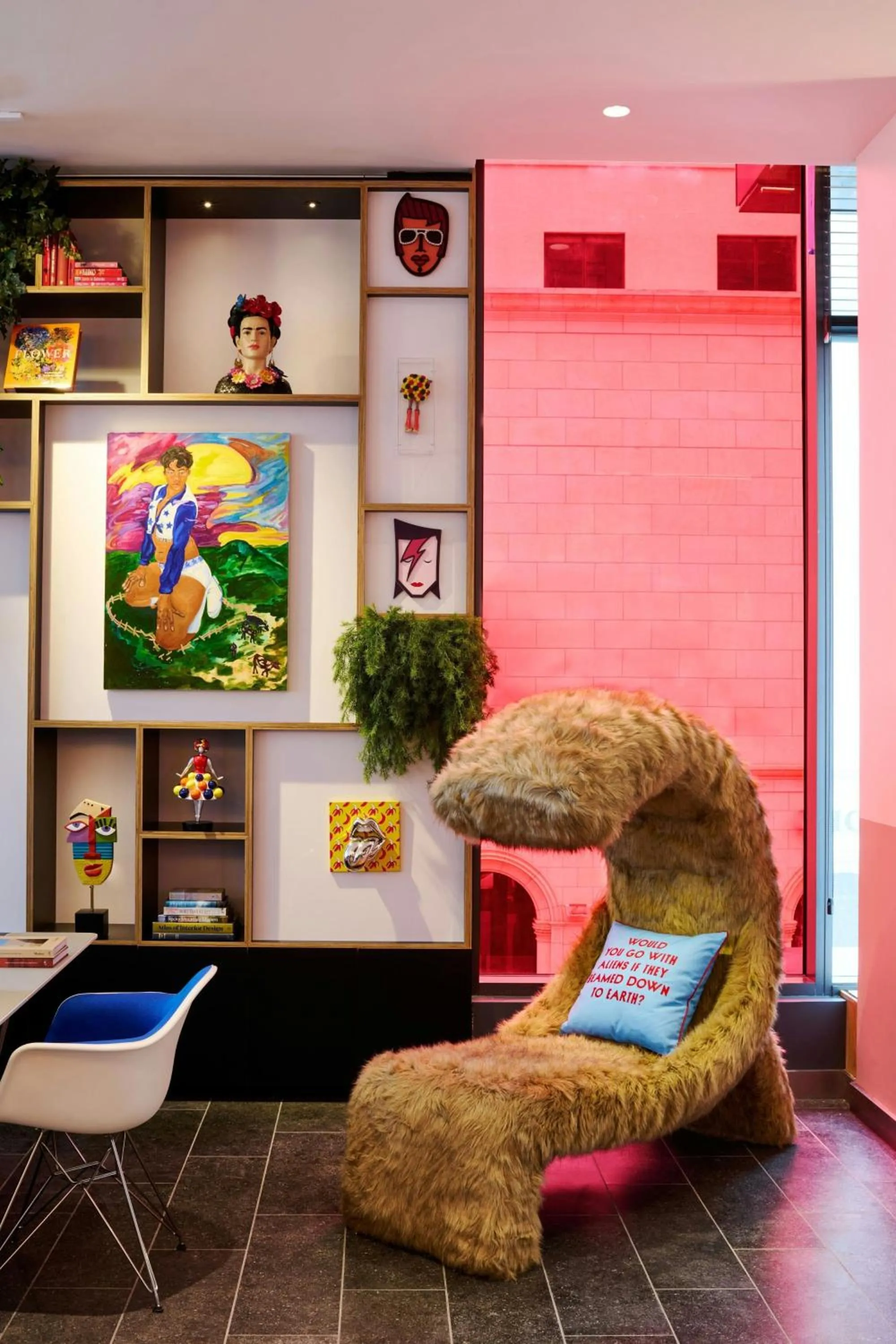 Lobby or reception in citizenM Austin Downtown