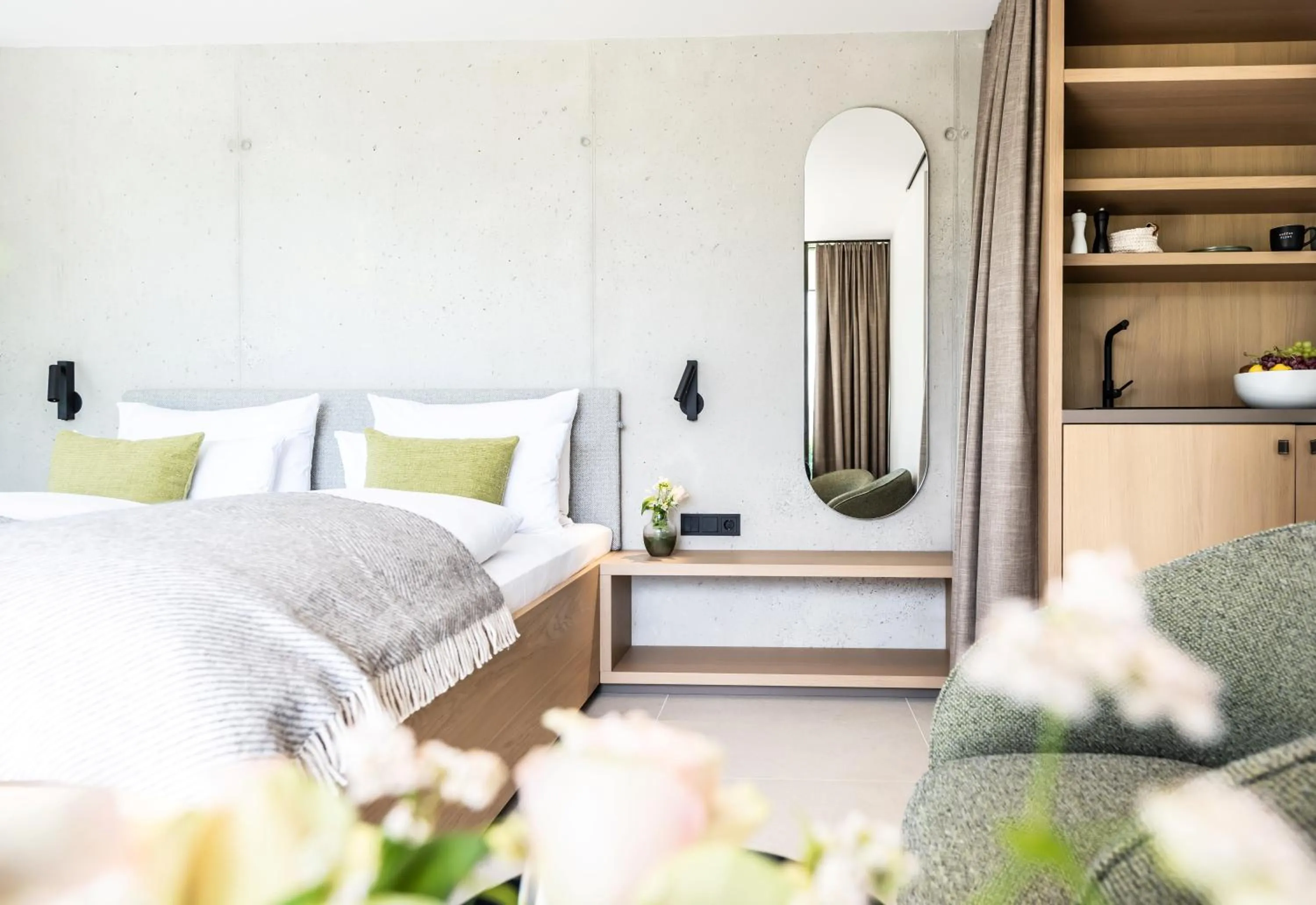 Bedroom, Bed in Hotel BERGEBLICK