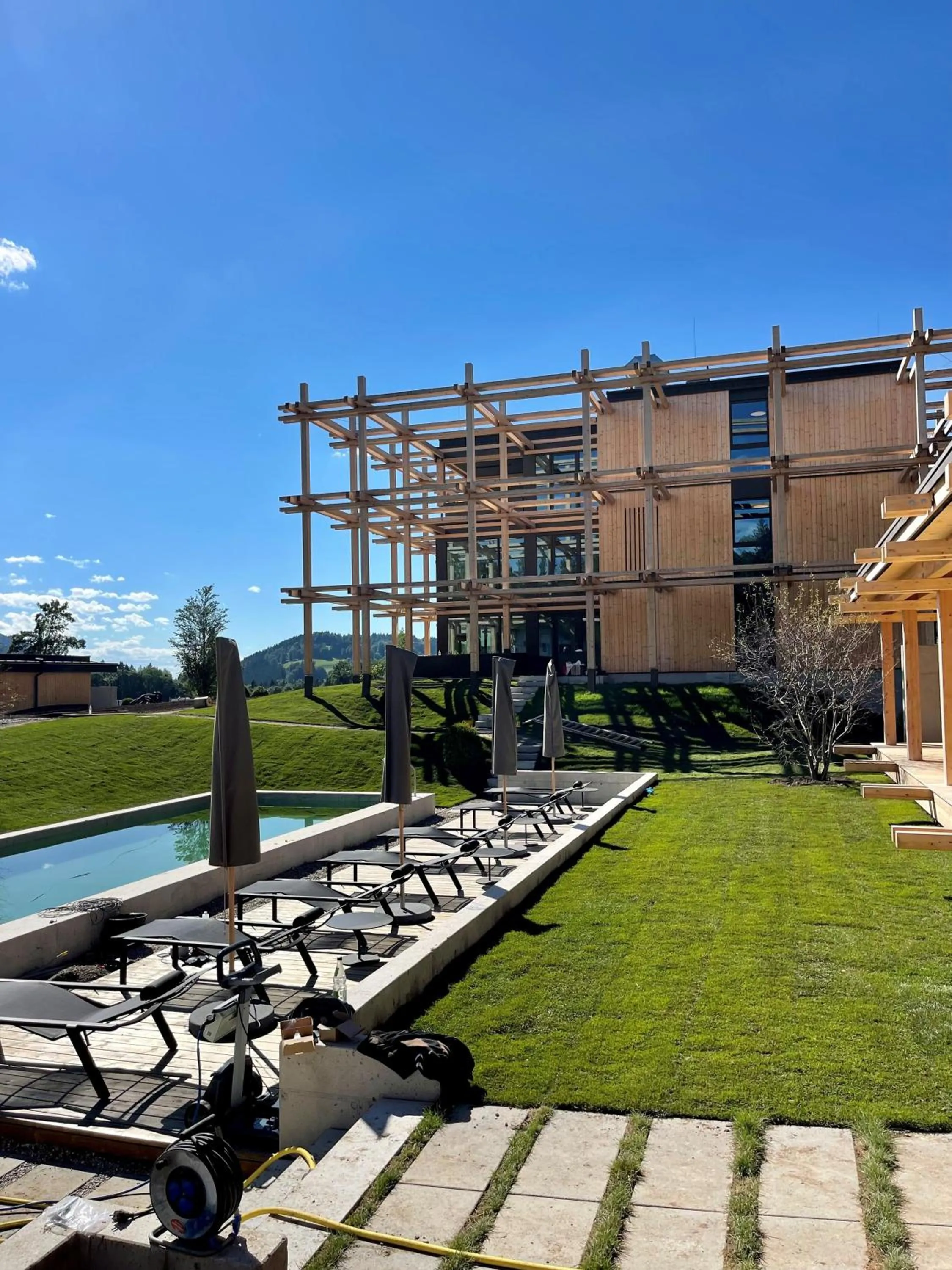 Swimming pool in Hotel BERGEBLICK