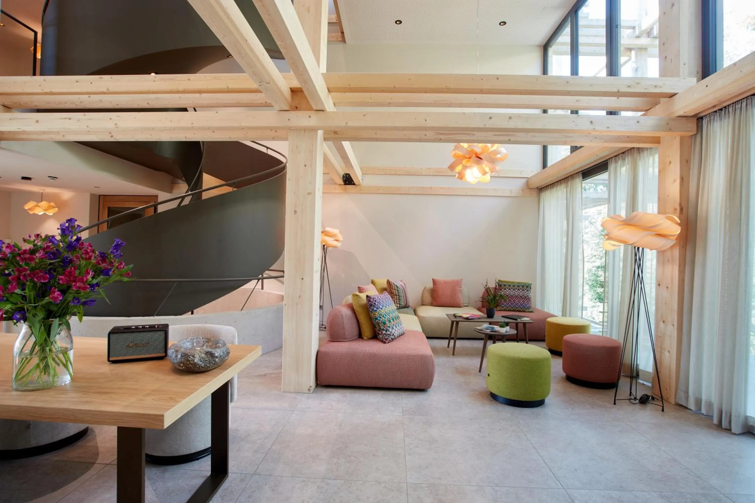 Lobby or reception in Hotel BERGEBLICK