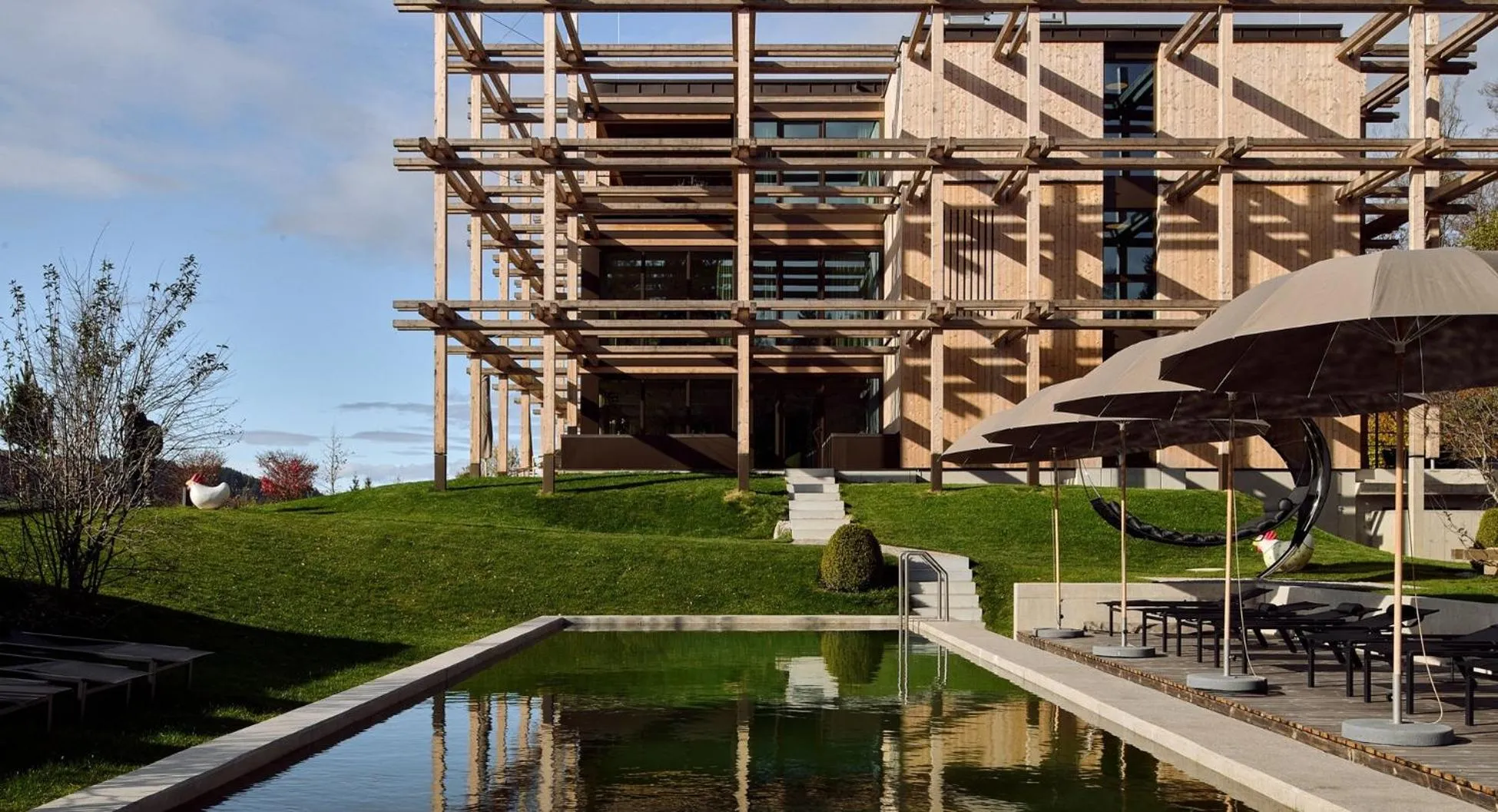 Swimming pool in Hotel BERGEBLICK