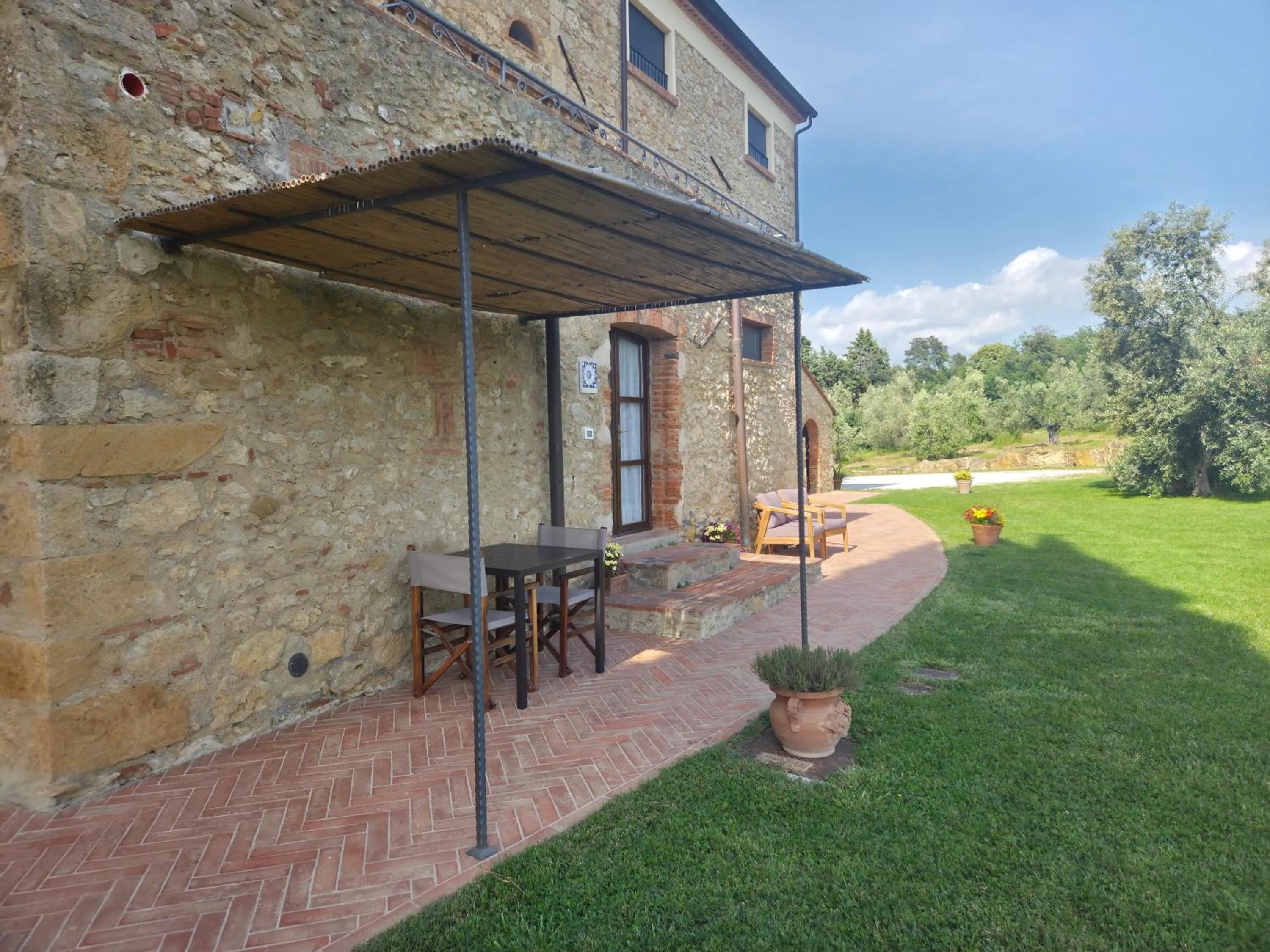 Patio in Agriturismo Ai Massi