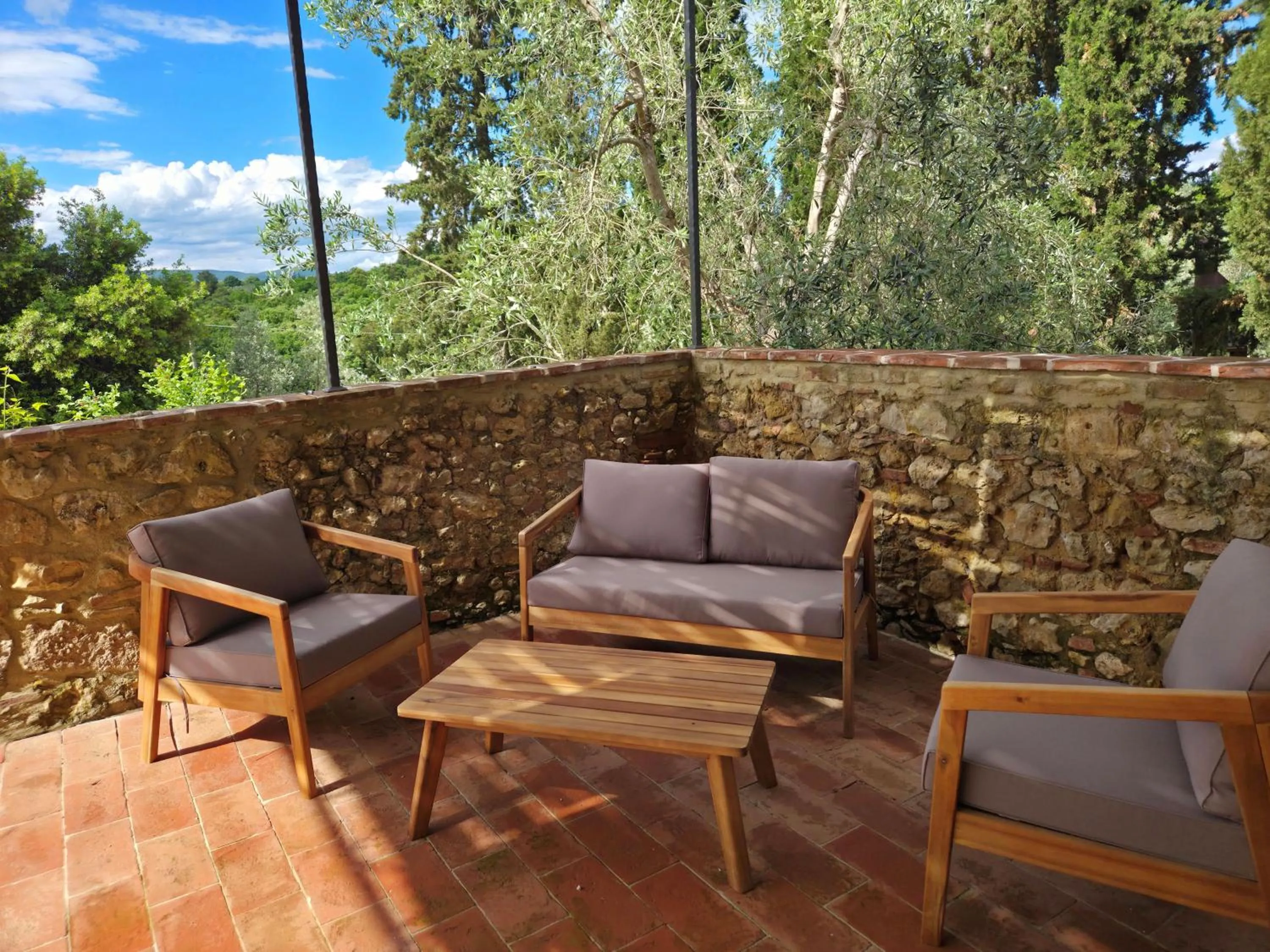 Patio in Agriturismo Ai Massi
