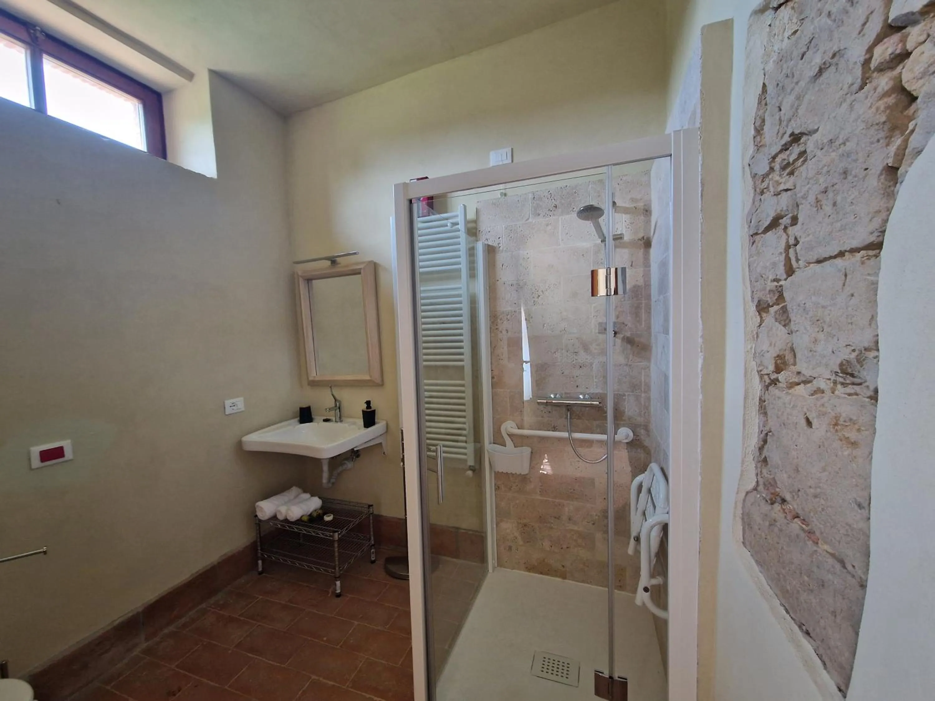 Shower in Agriturismo Ai Massi