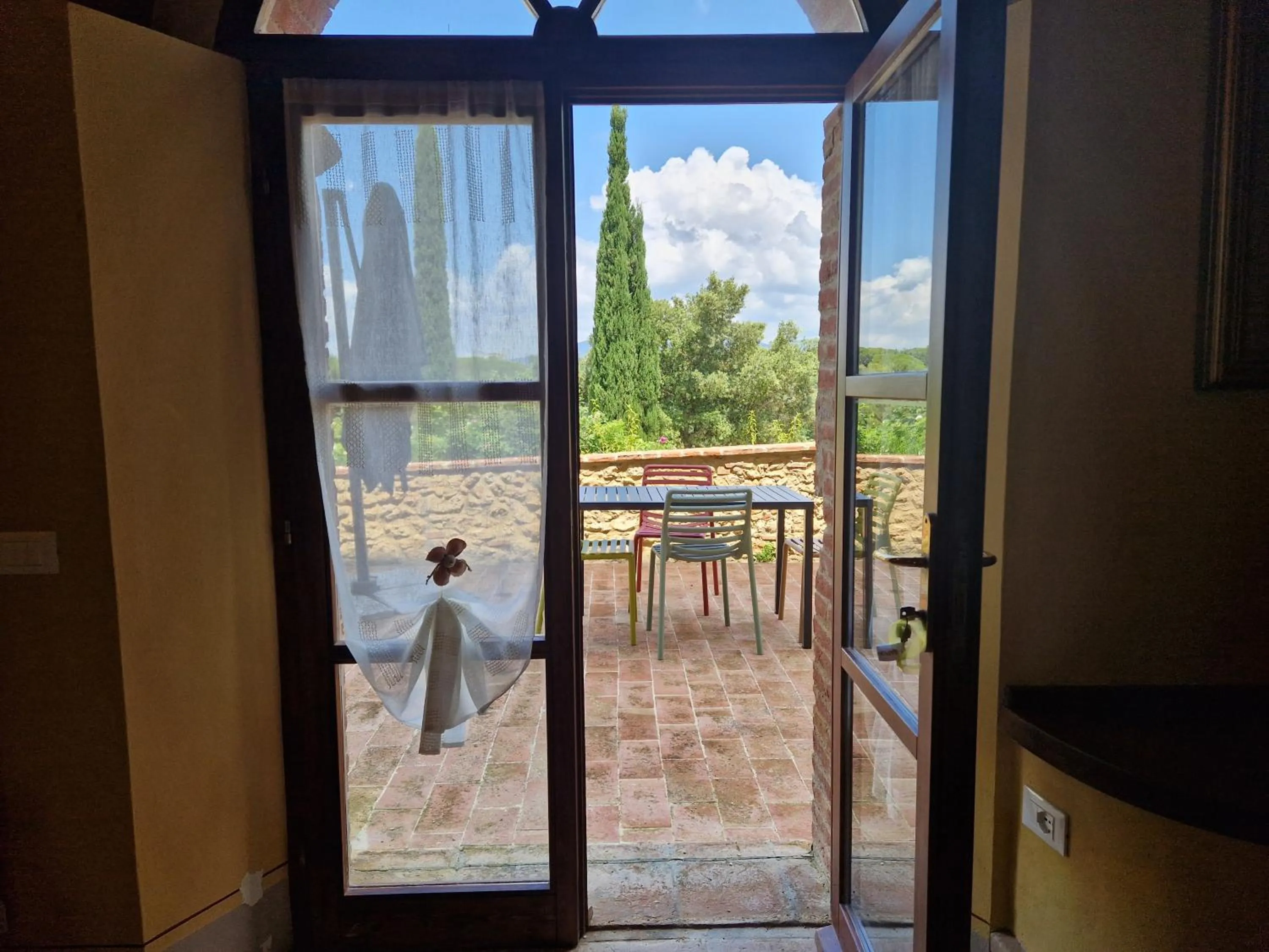 Patio in Agriturismo Ai Massi