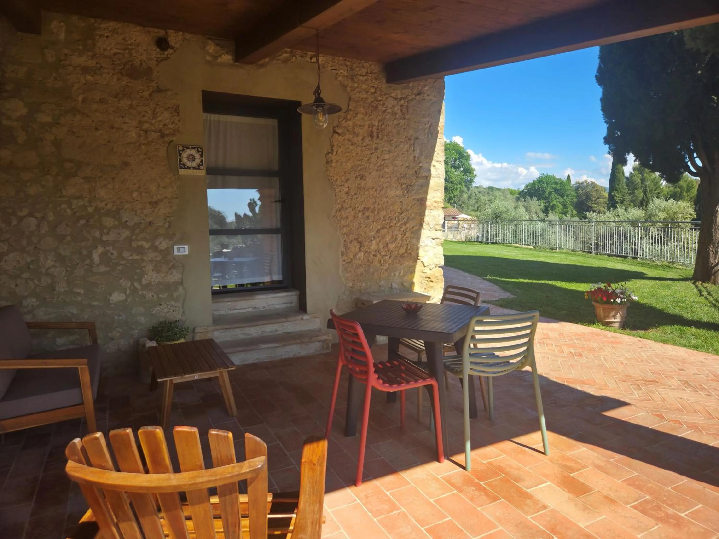 Patio in Agriturismo Ai Massi