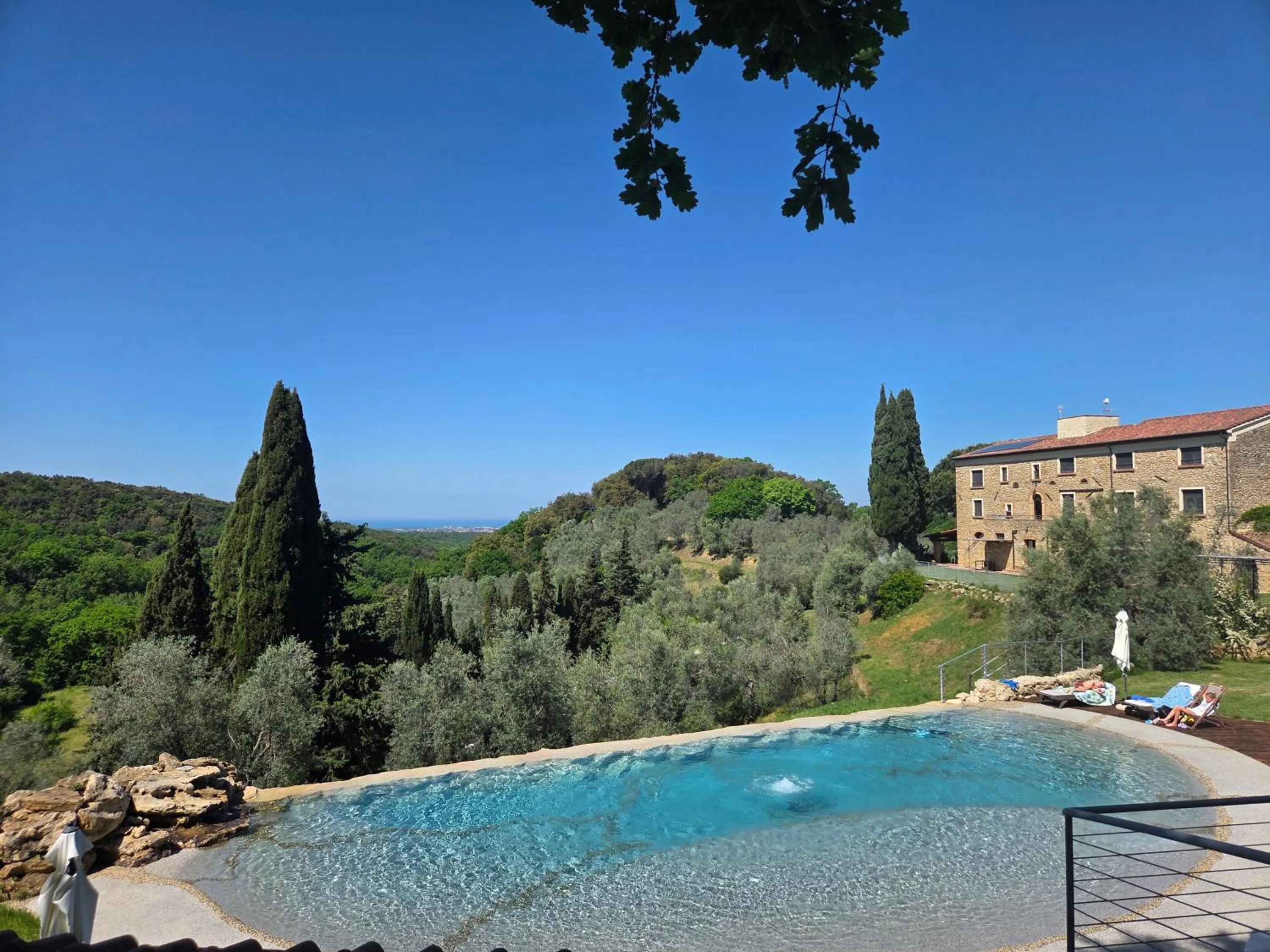 Sea view in Agriturismo Ai Massi