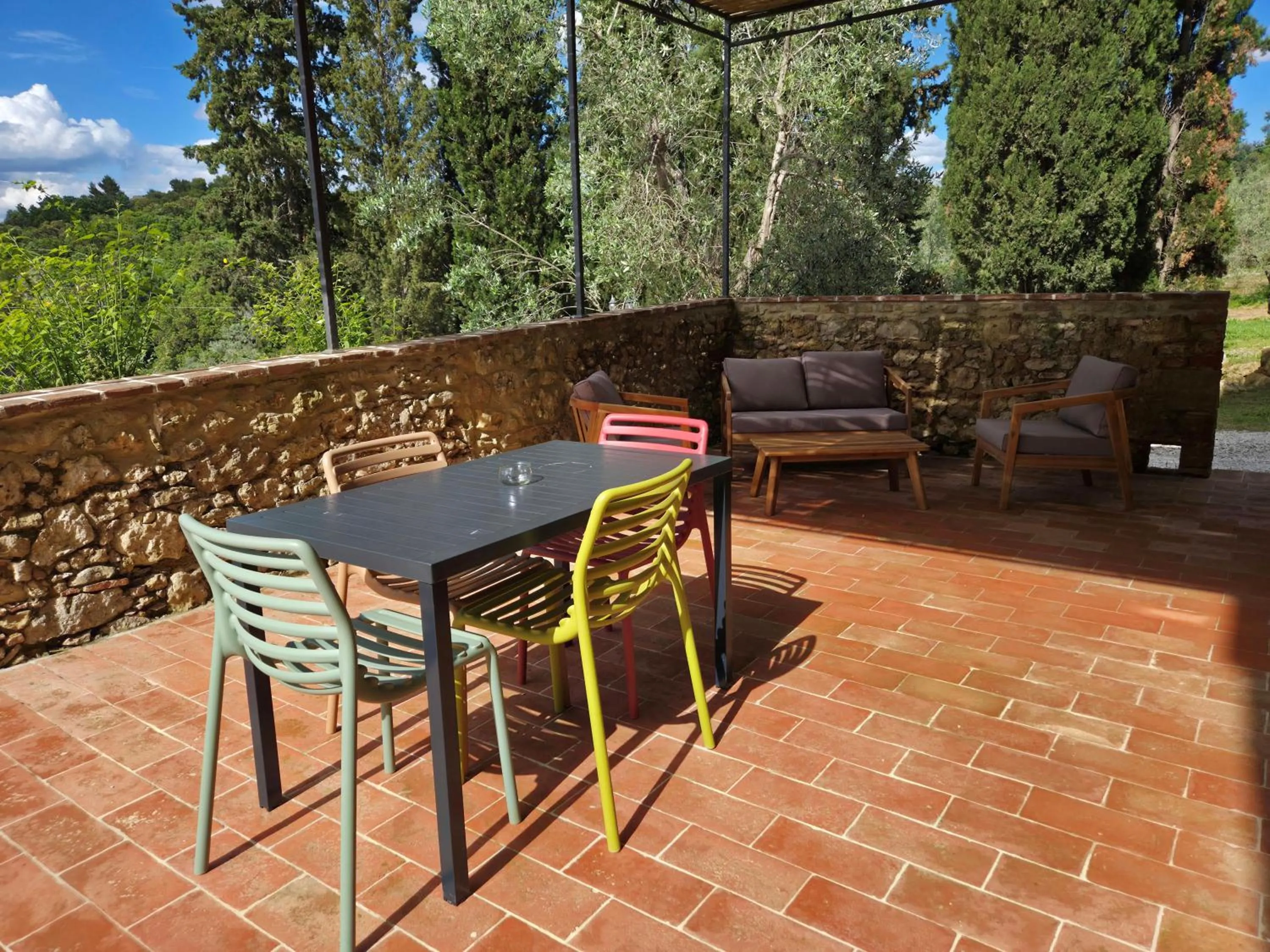 Patio in Agriturismo Ai Massi