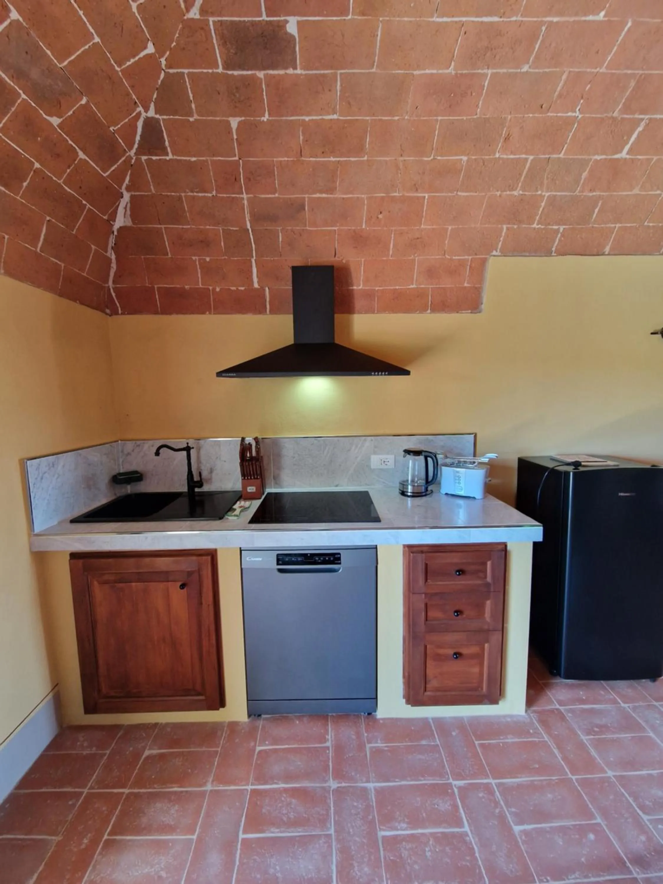 Kitchen or kitchenette in Agriturismo Ai Massi