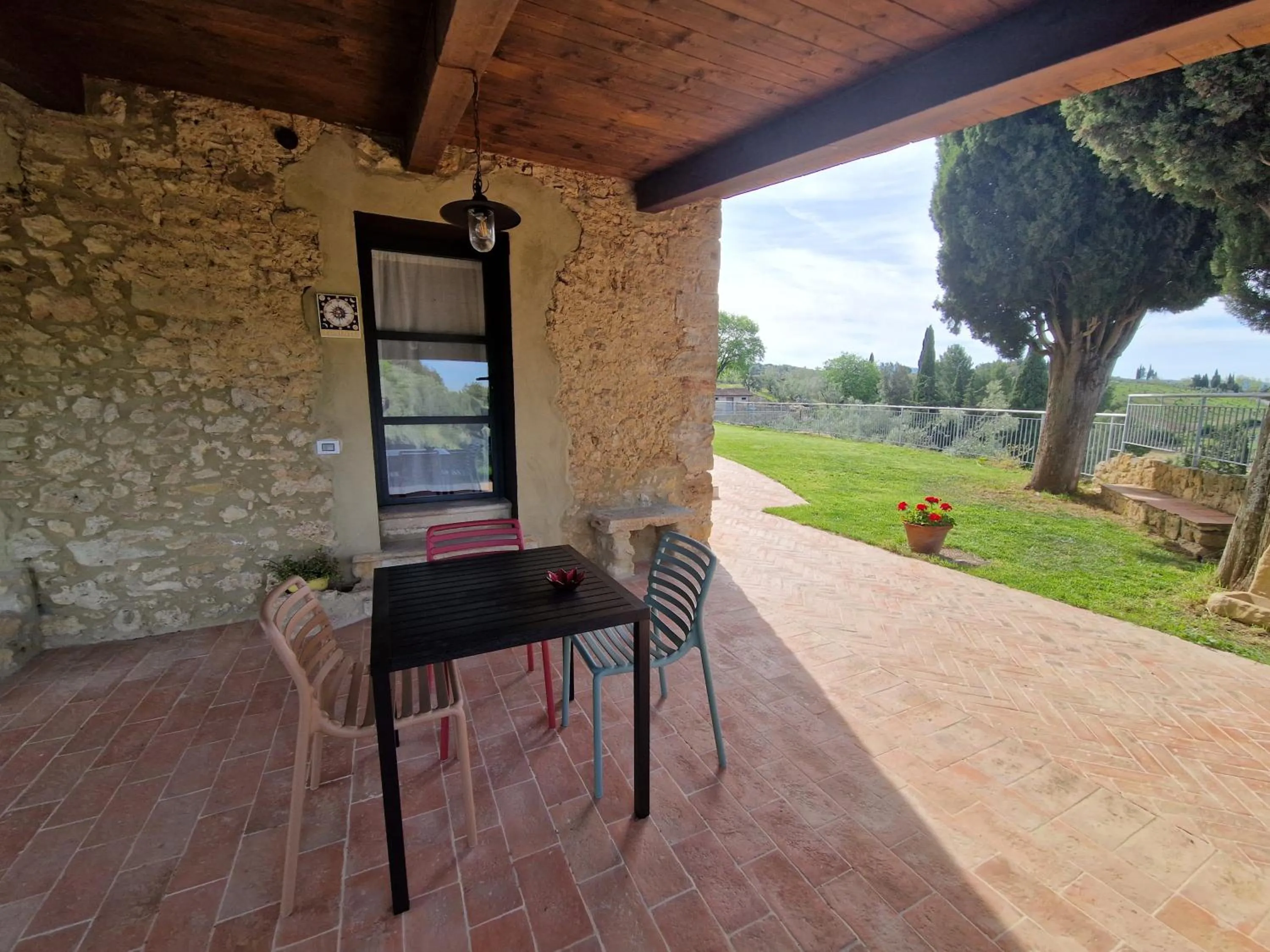 Patio in Agriturismo Ai Massi