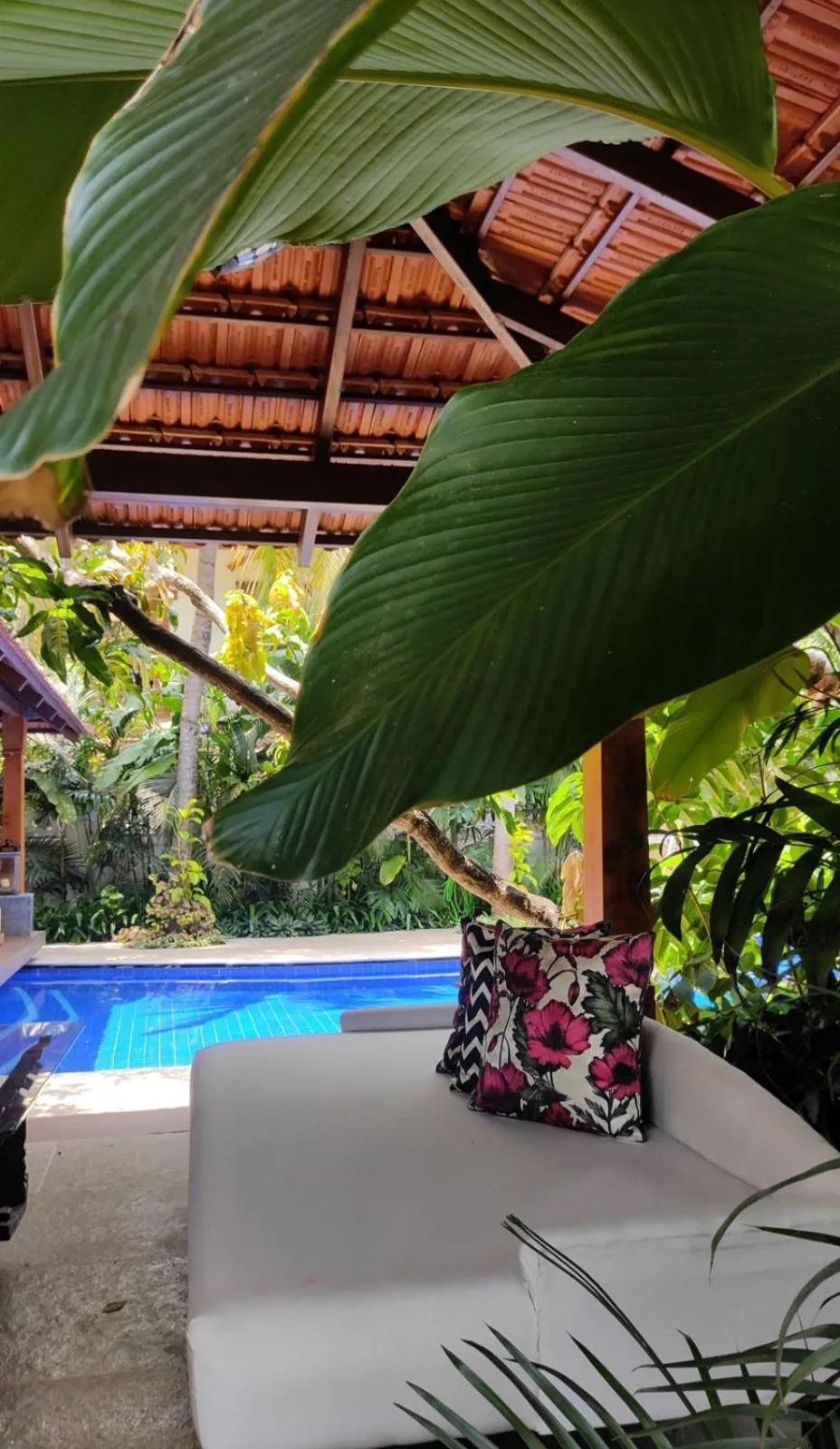 Pool view in The Postcard Saligao