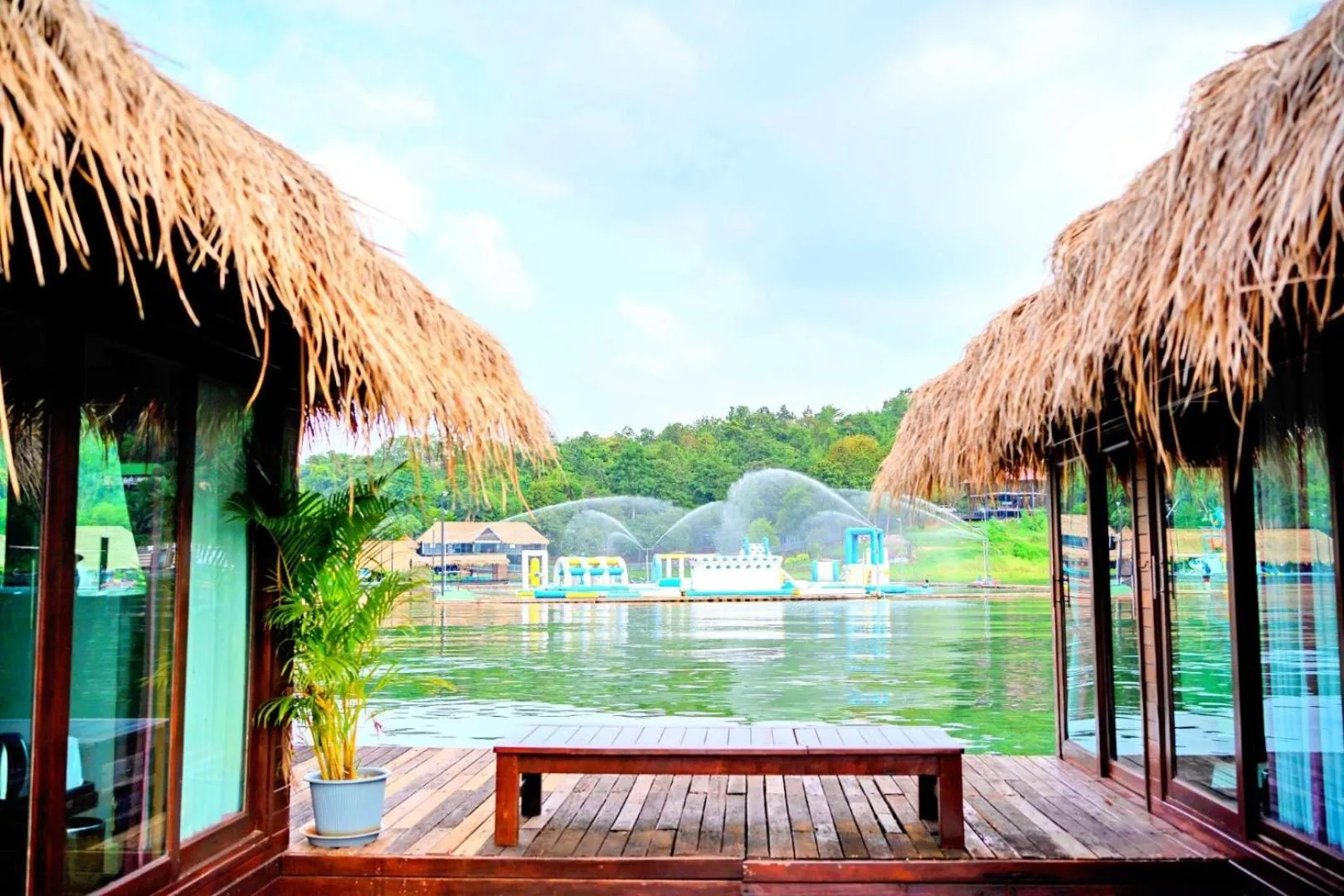 River view in Ruknam Resort