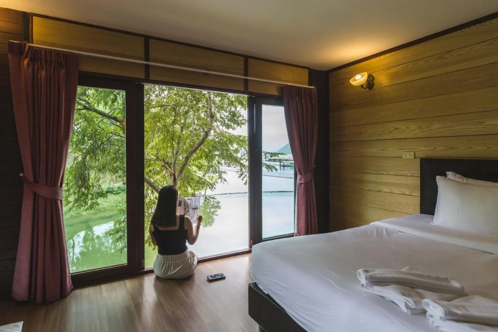 Bedroom, Bed in Ruknam Resort