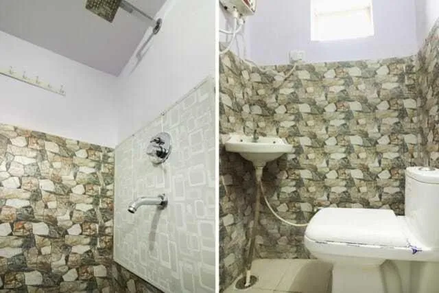 Bathroom in Hotel O Home Aradhya Residency