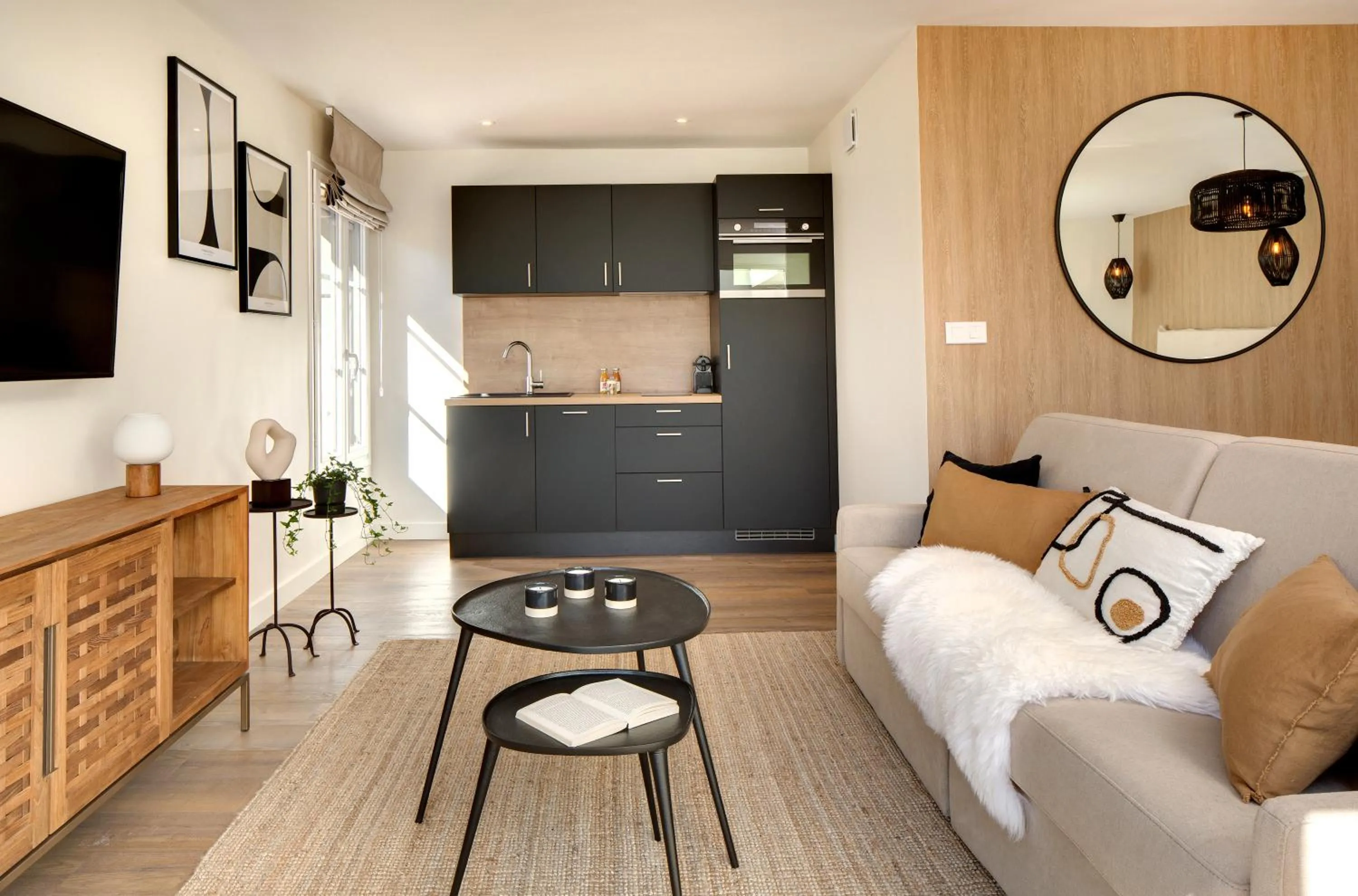 kitchen in Les Appartements de Collioure
