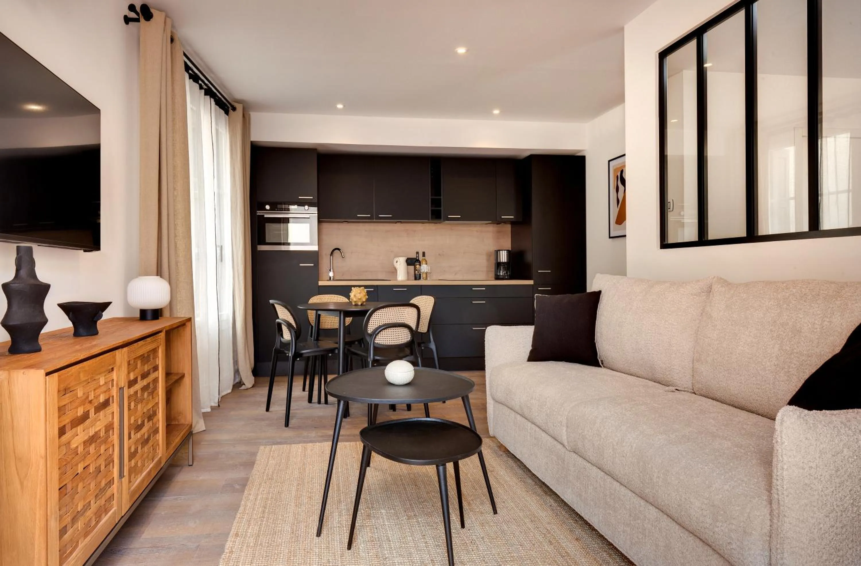 Kitchen or kitchenette in Les Appartements de Collioure