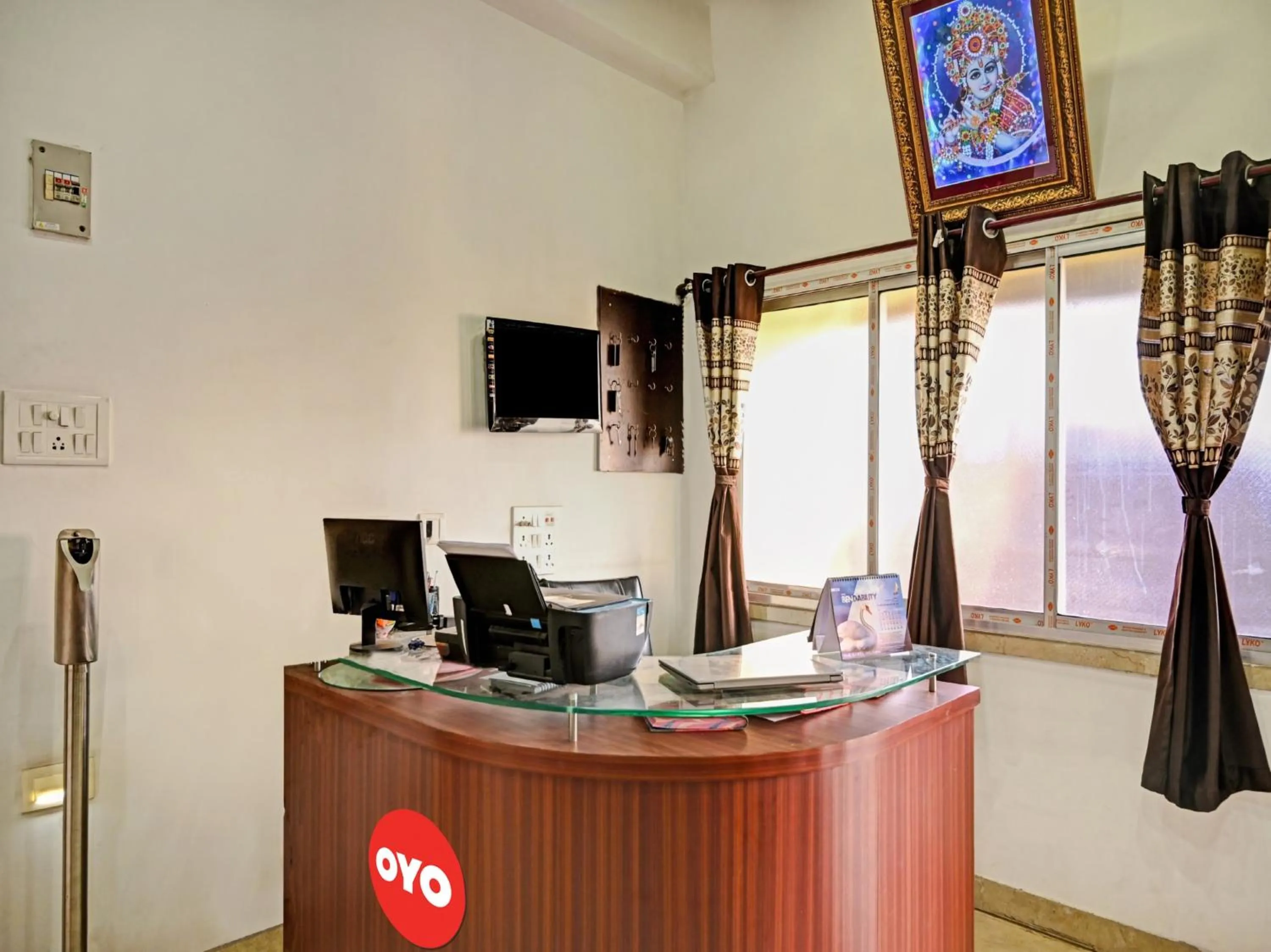 Lobby or reception in Hotel O LAXMI GUEST HOUSE JADAVPUR