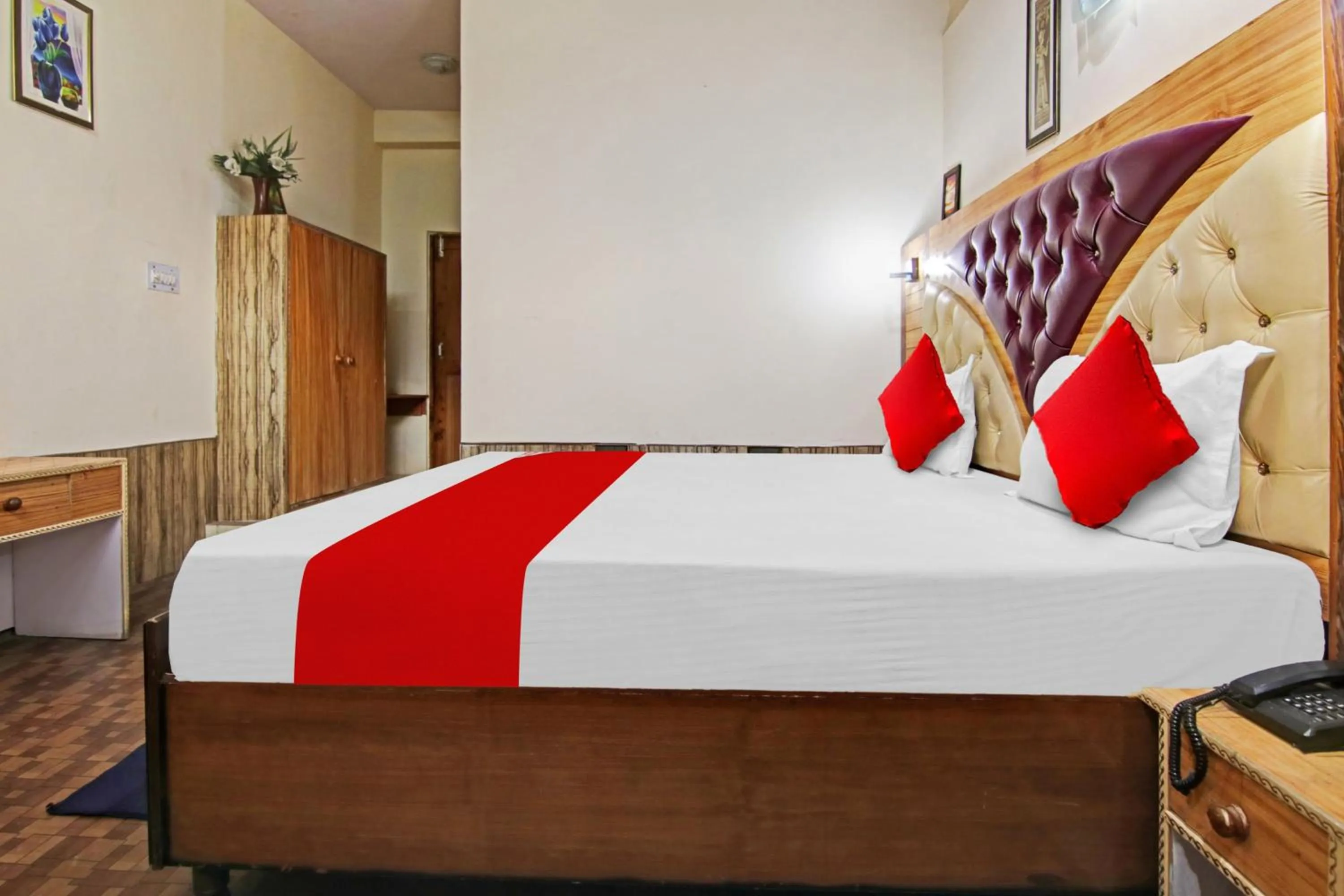 Bedroom in Hotel O ASHOKA INN