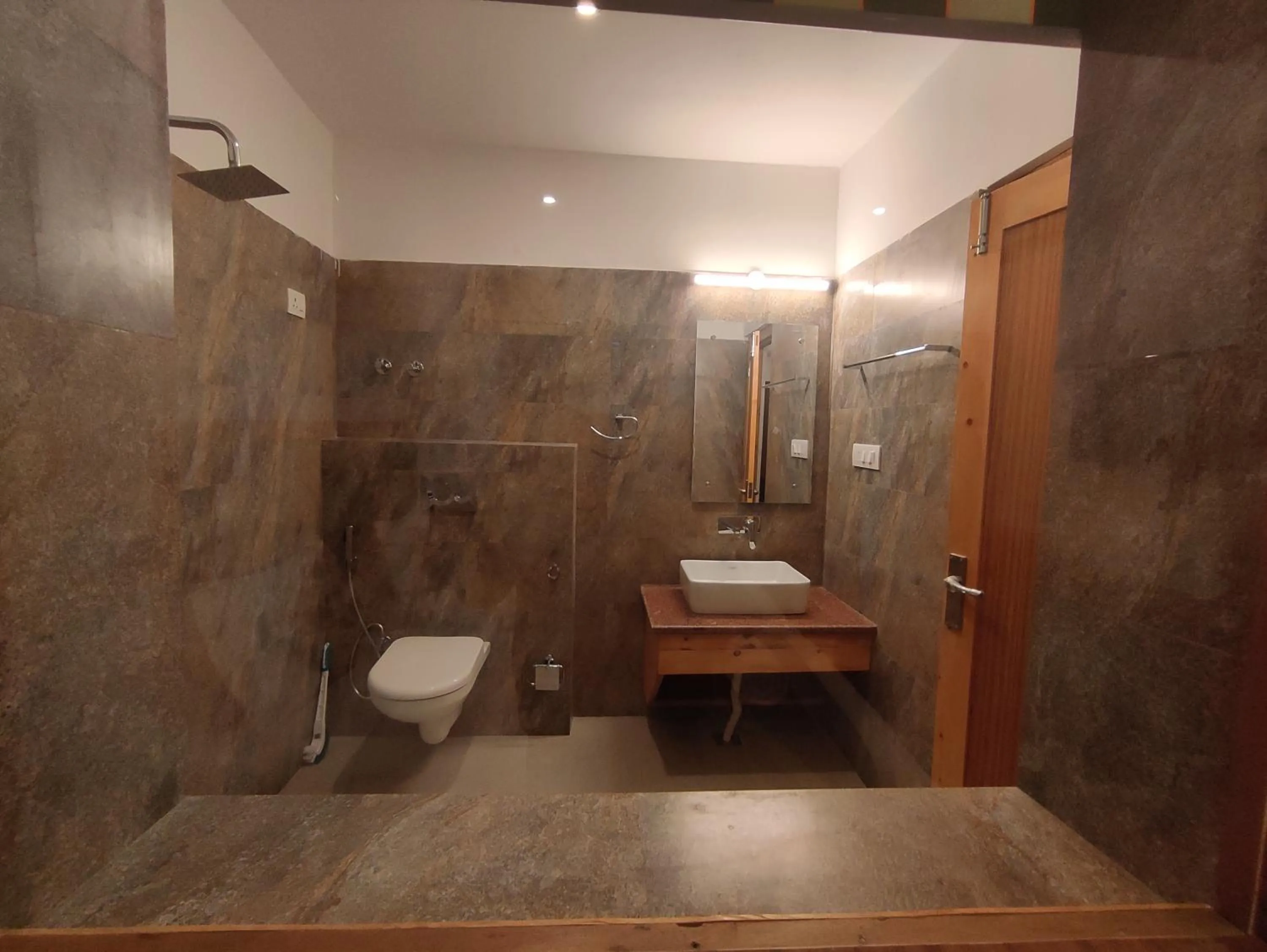 Toilet in LADAKH ODYSSEY Hotel