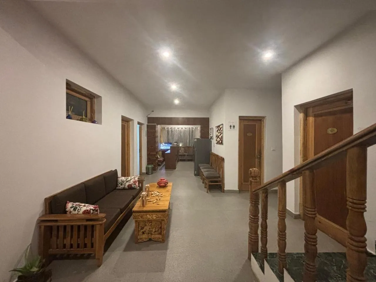 Living room in LADAKH ODYSSEY Hotel